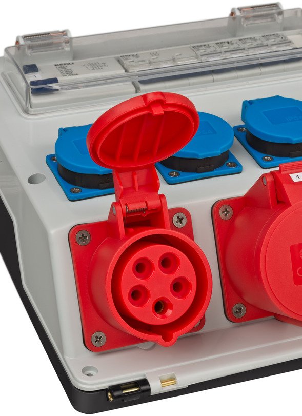 EAN 4007123650361 - Brennenstuhl 1154890020 unidad de distribución de energía (PDU) 7 salidas AC Negro, Azul, Gris, Rojo imagen 6