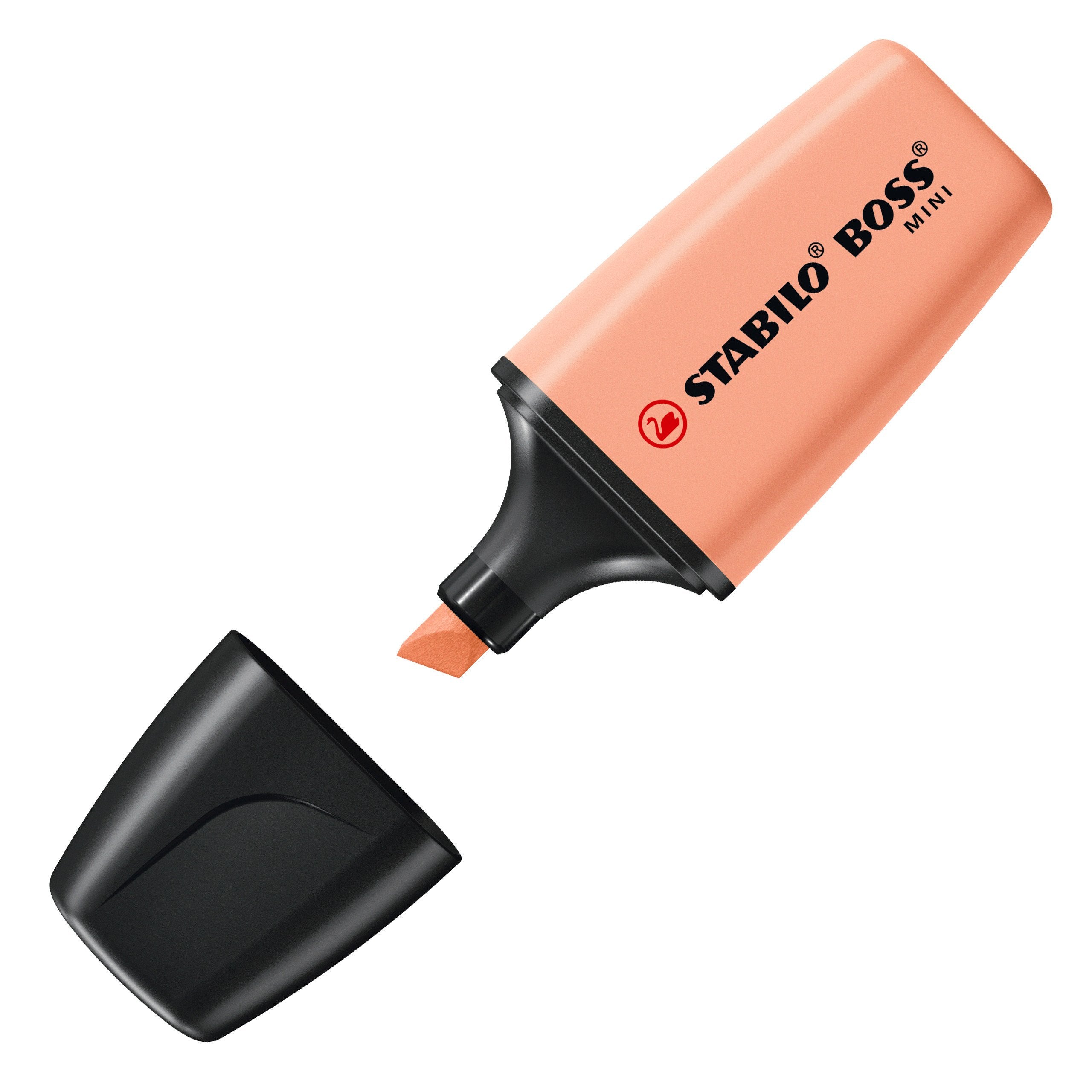 Stabilo Boss Mini Pastel Pack De 6 Marcadores Fluorescentes - Trazo Entre 2 Y 5mm - Tinta Con Base De Agua - Antisecado