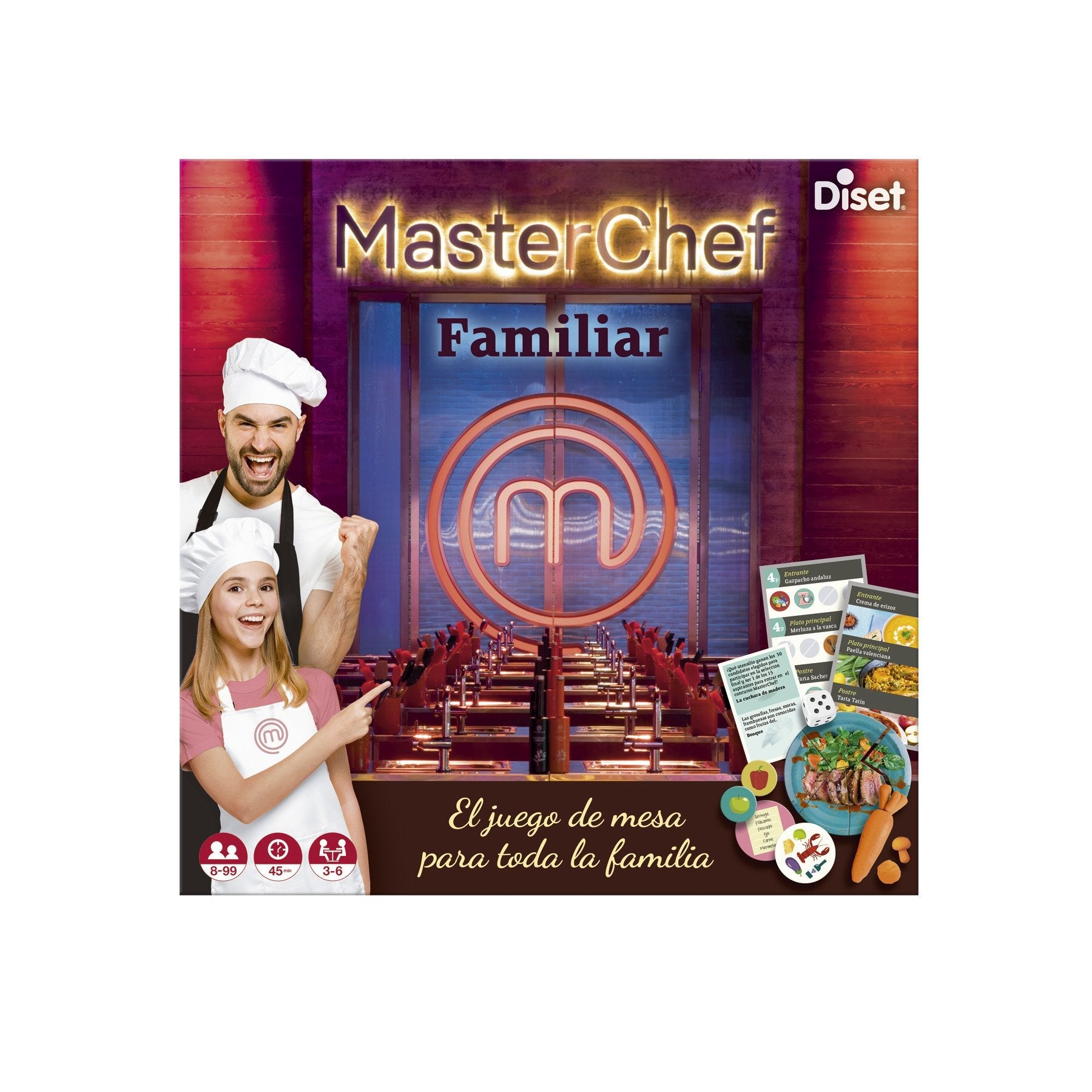 Juego De Mesa Masterchef Familiar Pegi 10