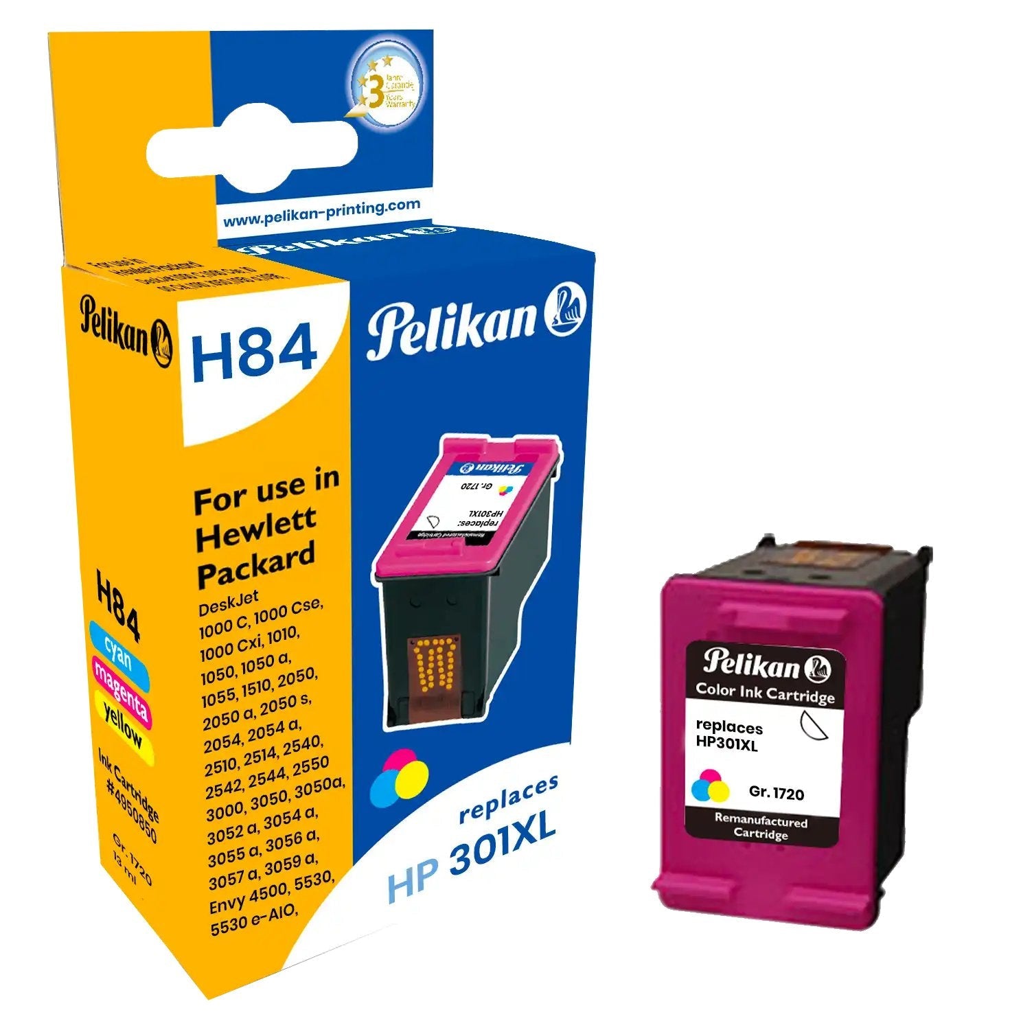 Pelikan Tinte Für Hp Ch564ee 301xl 4108982 Gr1720