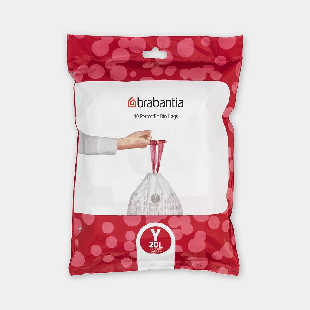 Brabantia Perfectfit Müllbeutel Newicon, Codierung Y (20 Liter)