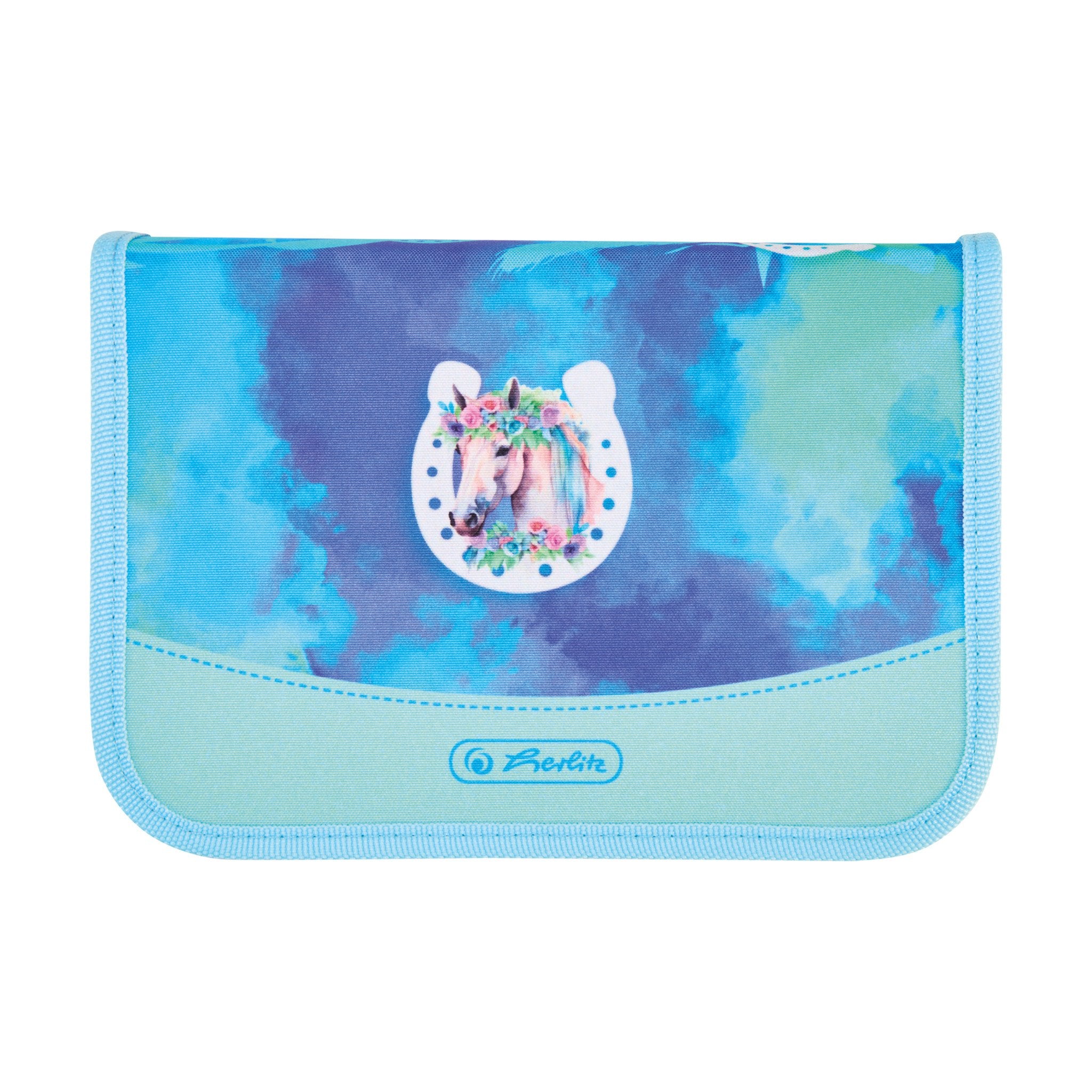 EAN 4008110396453 - Herlitz UltraLight XL Plus Lucky Horse juego de mochila escolar Chica Poliéster Azul, Azul claro imagen 10