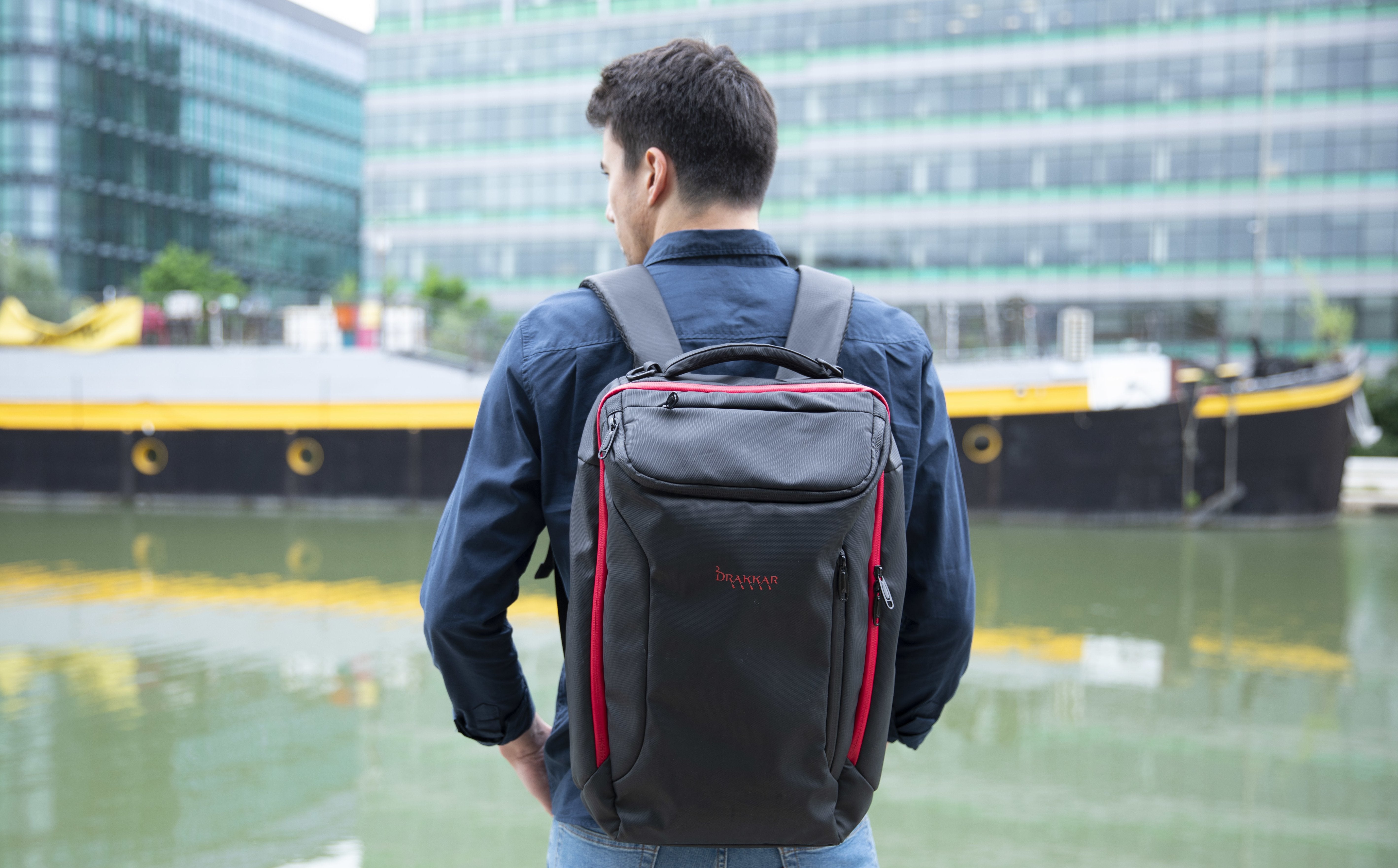 Mochila Konix Drakkar Ragnarr Para Portátil Hasta 17'