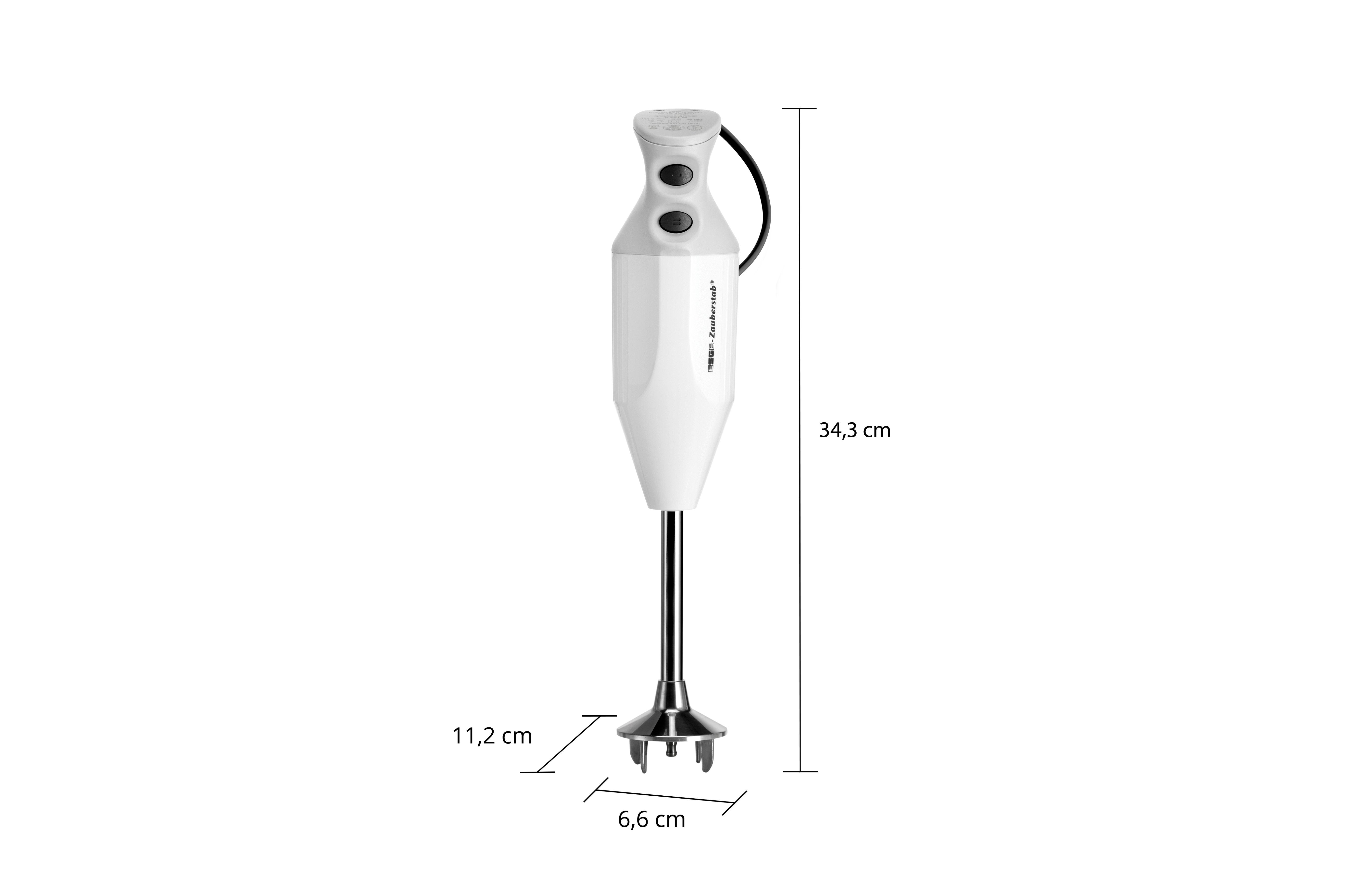 EAN 4011689904103 - ESGE M 122 De Luxe 0,6 L Batidora de inmersión 140 W Blanco imagen 6