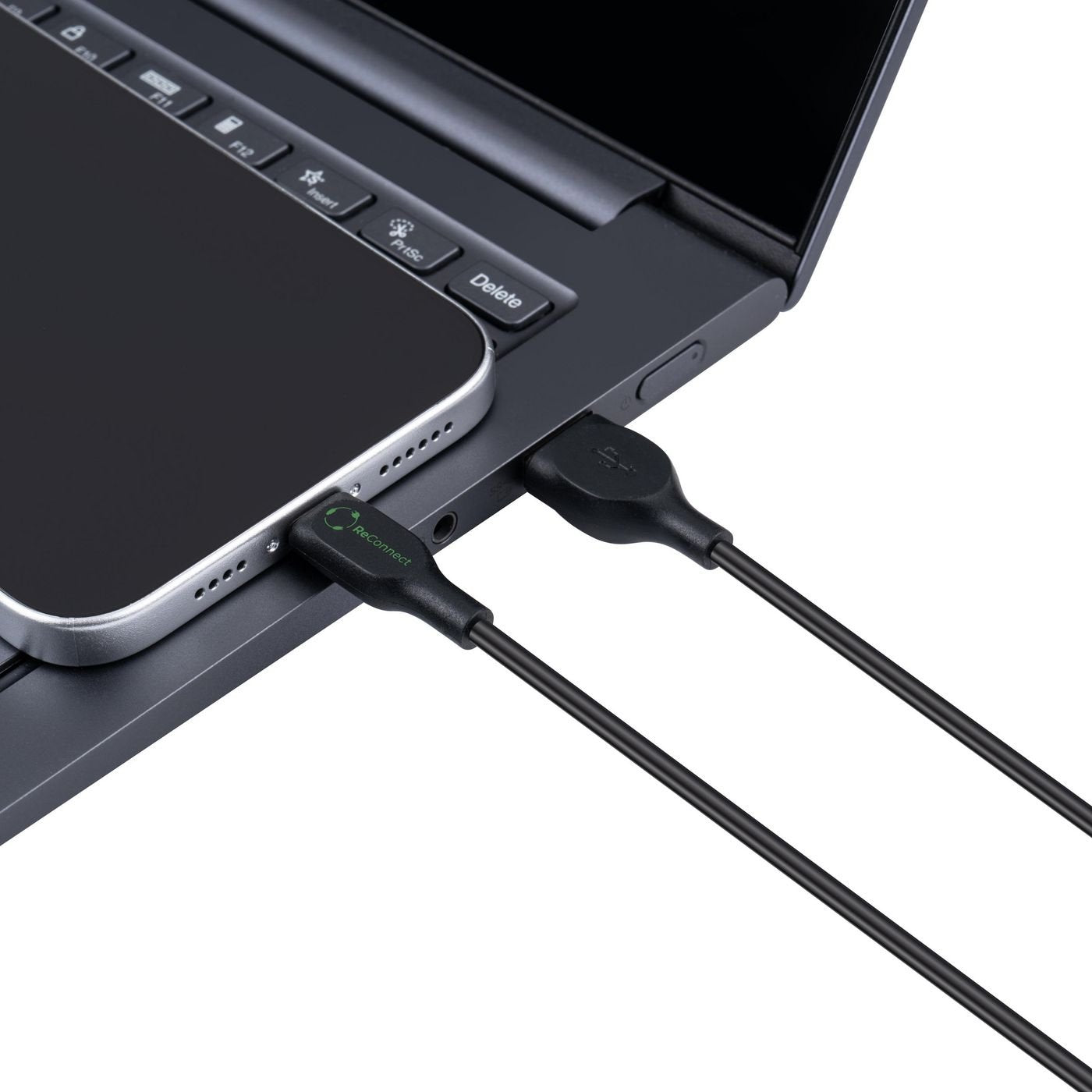 EAN 5715063597439 - Microconnect ECO-USB3.1CCHAR2B cable USB USB 2.0 2 m USB A USB C Negro imagen 4