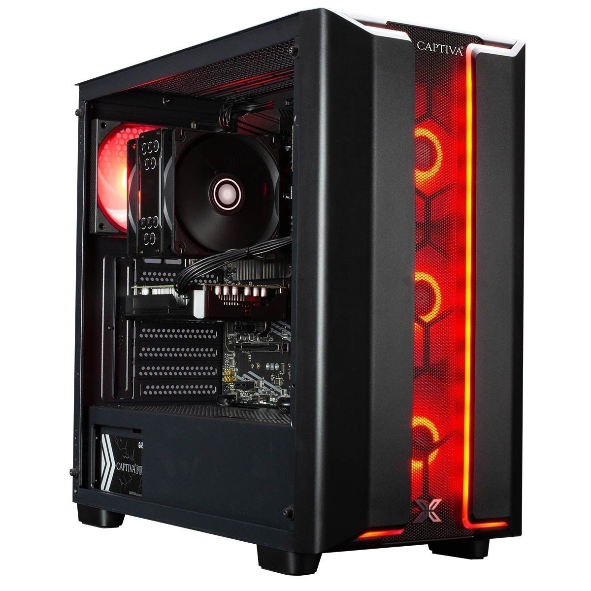 EAN 4046373906699 - CAPTIVA PC Ultimate Gaming R90-669 (Ryzen 7 9800X3D/RTX5090 32GB GDDR7/SSD 2TB/64GB/WLAN/Windows 11 Home imagen 9