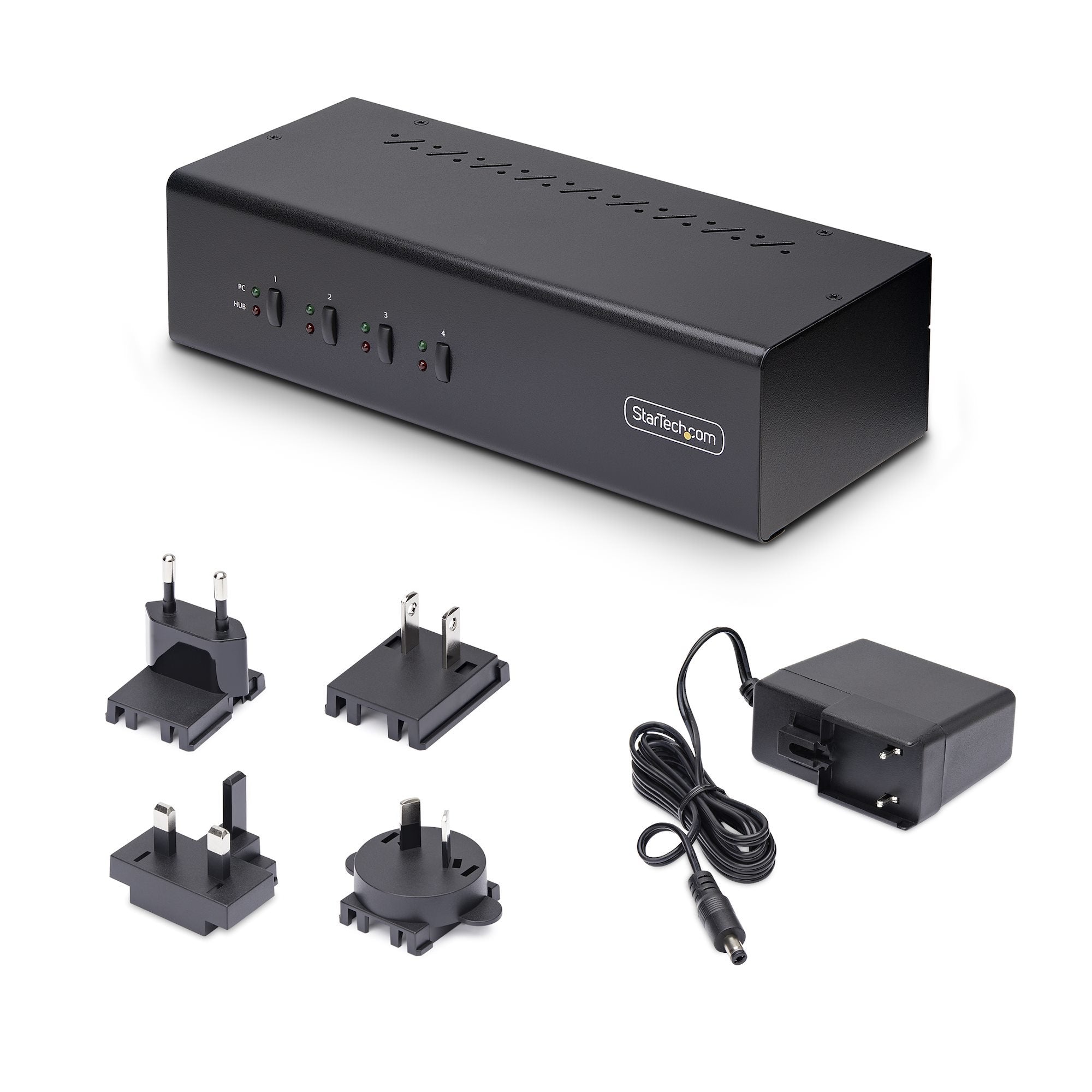 EAN 0065030899697 - StarTech.com P4DD46A2-KVM-SWITCH interruptor KVM Negro imagen 7