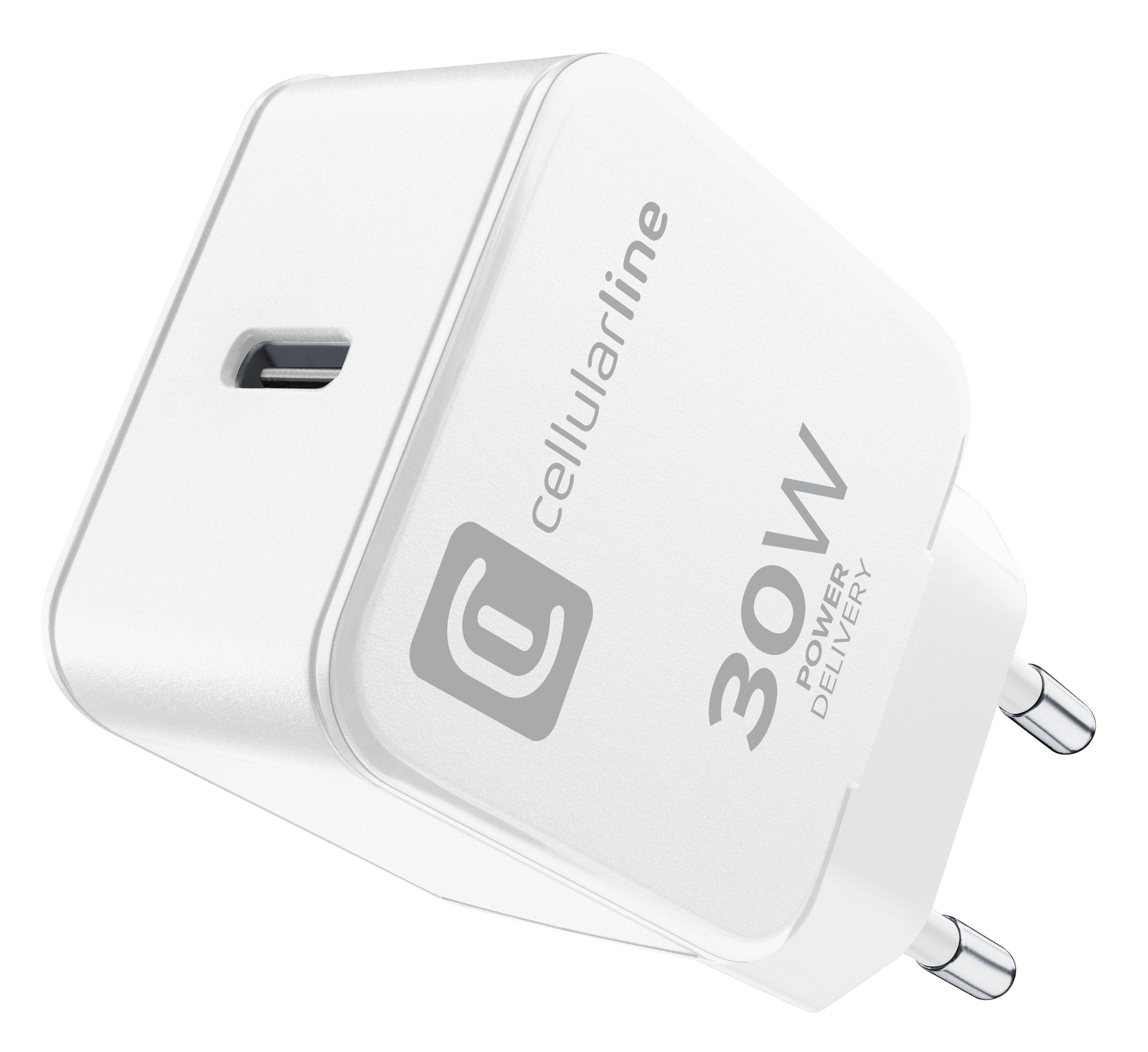 EAN 8018080433559 - Cellularline 8018080433559 Portátil, Universal Blanco Corriente alterna Interior imagen 1