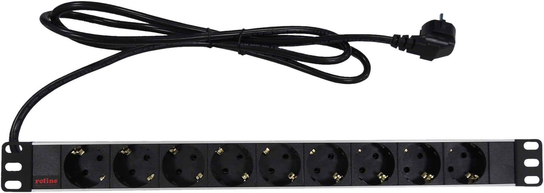 Power Distribution Unit (Pdu) 9 Ac Outlet(S) Black, White