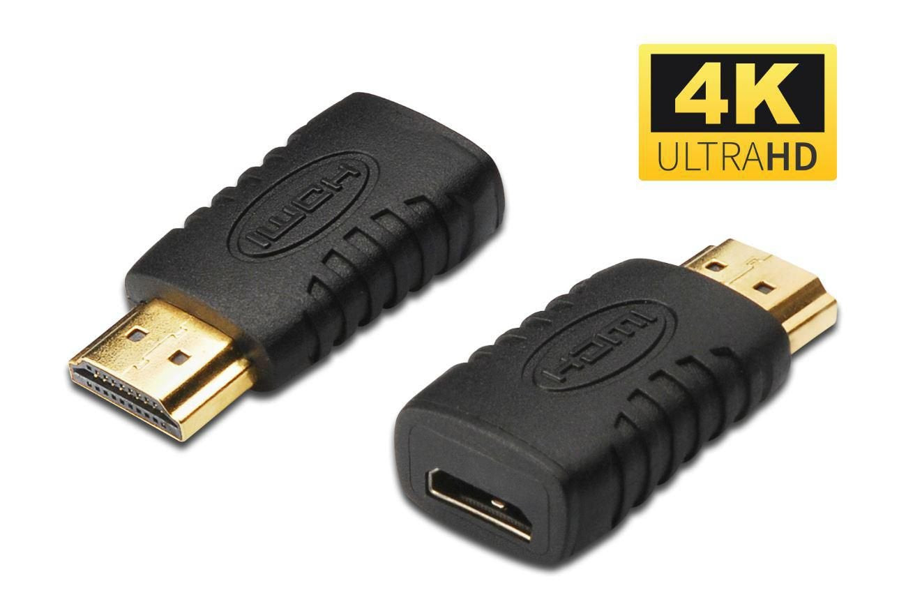 Microconnect Hdm19m19fc Cambiador De Género Para Cable Hdmi Hdmi Mini Negro