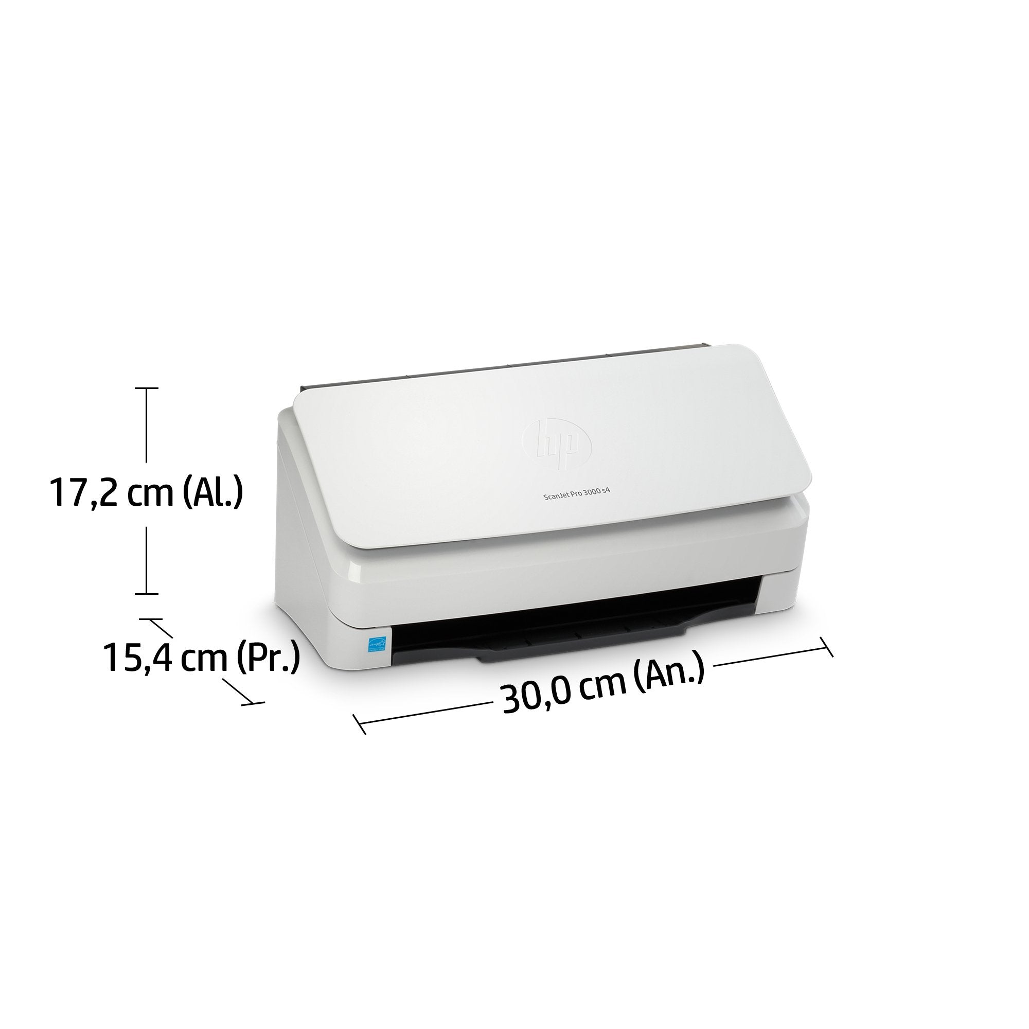 EAN 0193808948619 - HP ScanJet Pro 3000 s4 Escáner alimentado con hojas 600 x 600 DPI A4 Negro, Blanco imagen 5