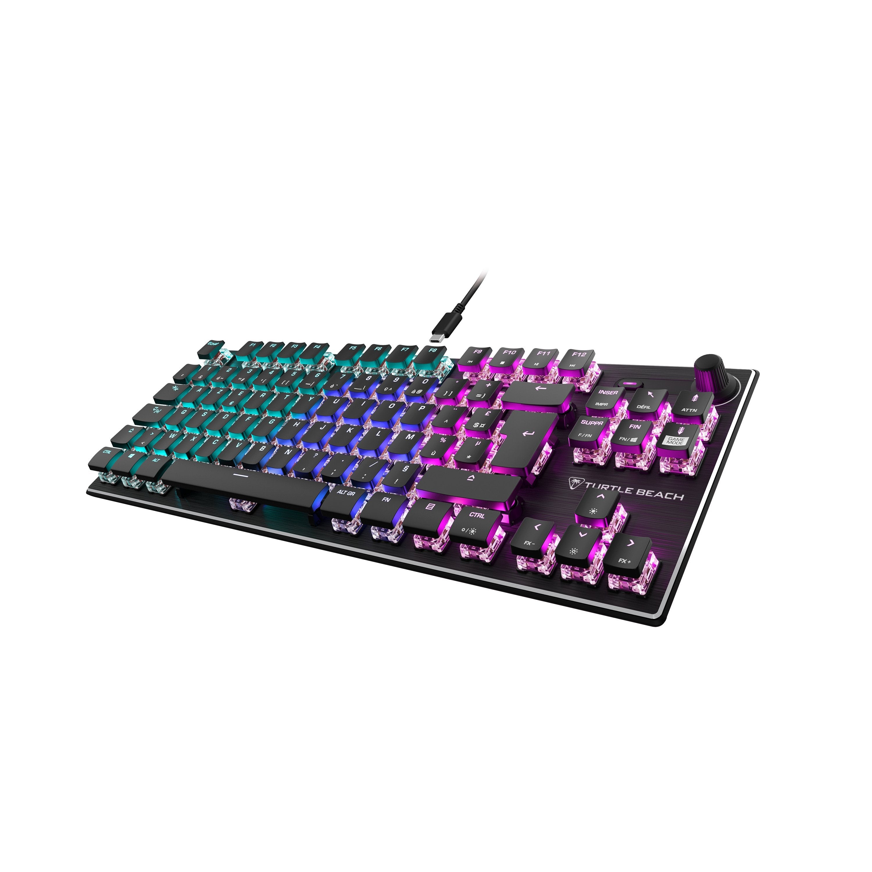 Turtle Beach Vulcan Tkl, Teclado De Juegos Negro, De-Layout, Titan Red Tbk-2001-02-De