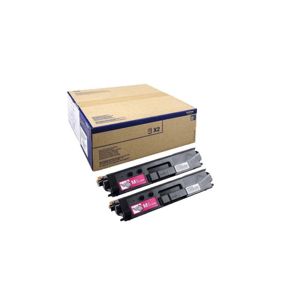 EAN 4977766736381 - Brother TN-329MTWIN cartucho de tóner 2 pieza(s) Original Magenta imagen 1