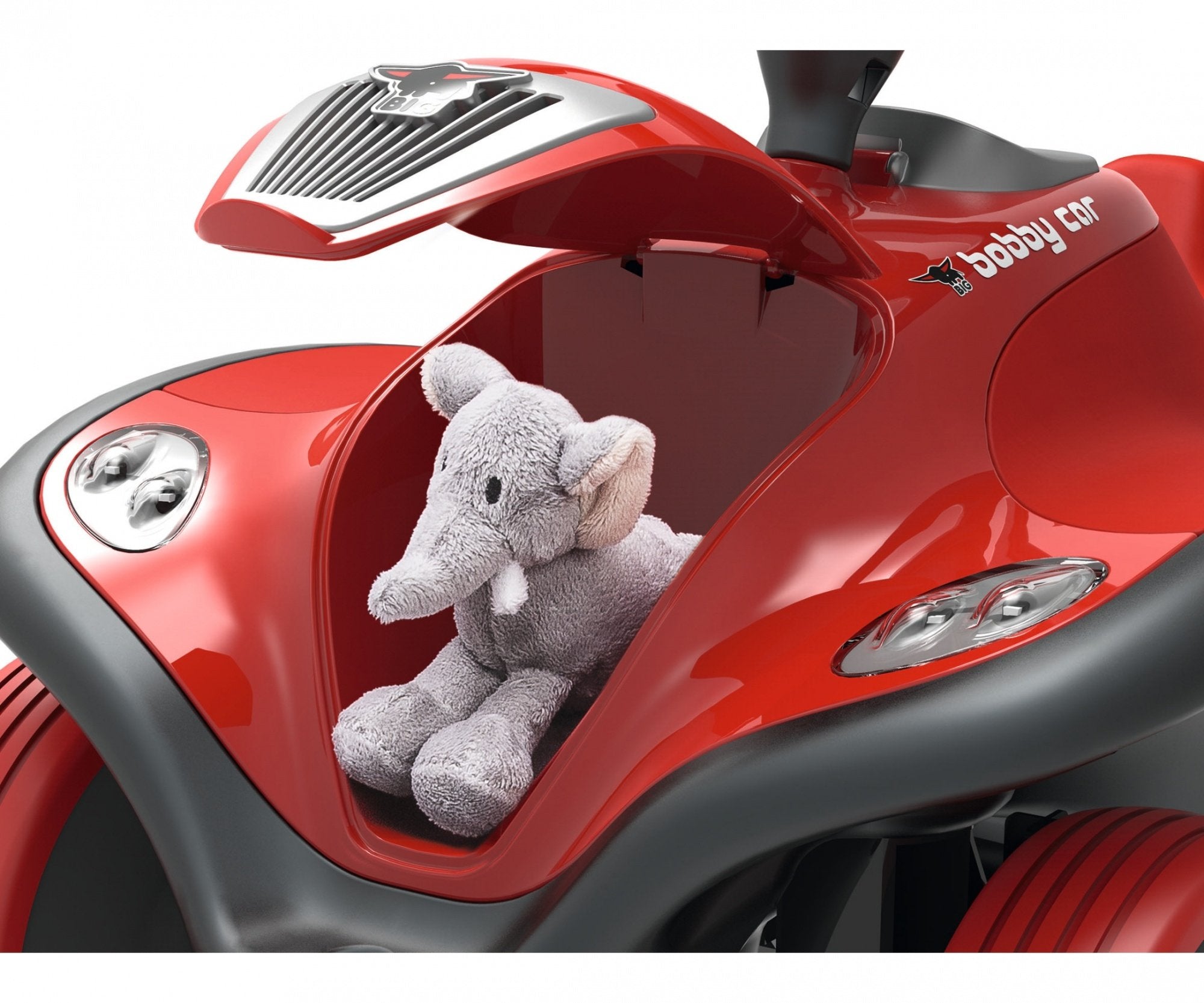 Big Bobby-Car Next, Correpasillos Rojo / Antracita