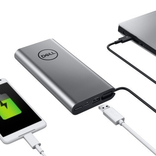 Dell Usb-C Notebook Power Bank Pw7018lc Grey
