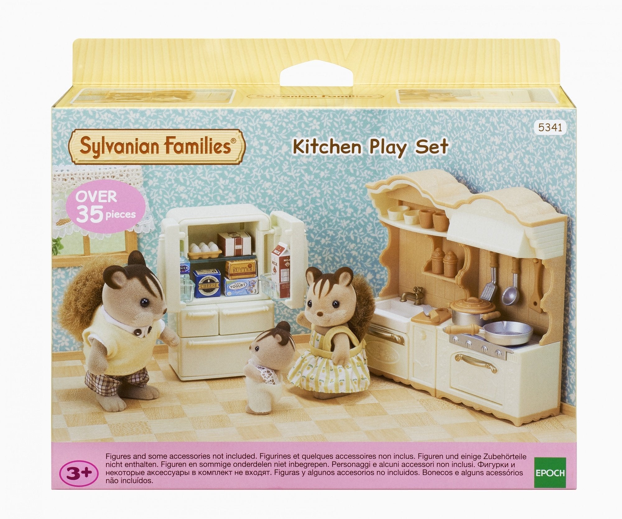 Epoch Sylvanian Families - Landhaus Cocina Con Frigorífico 5341