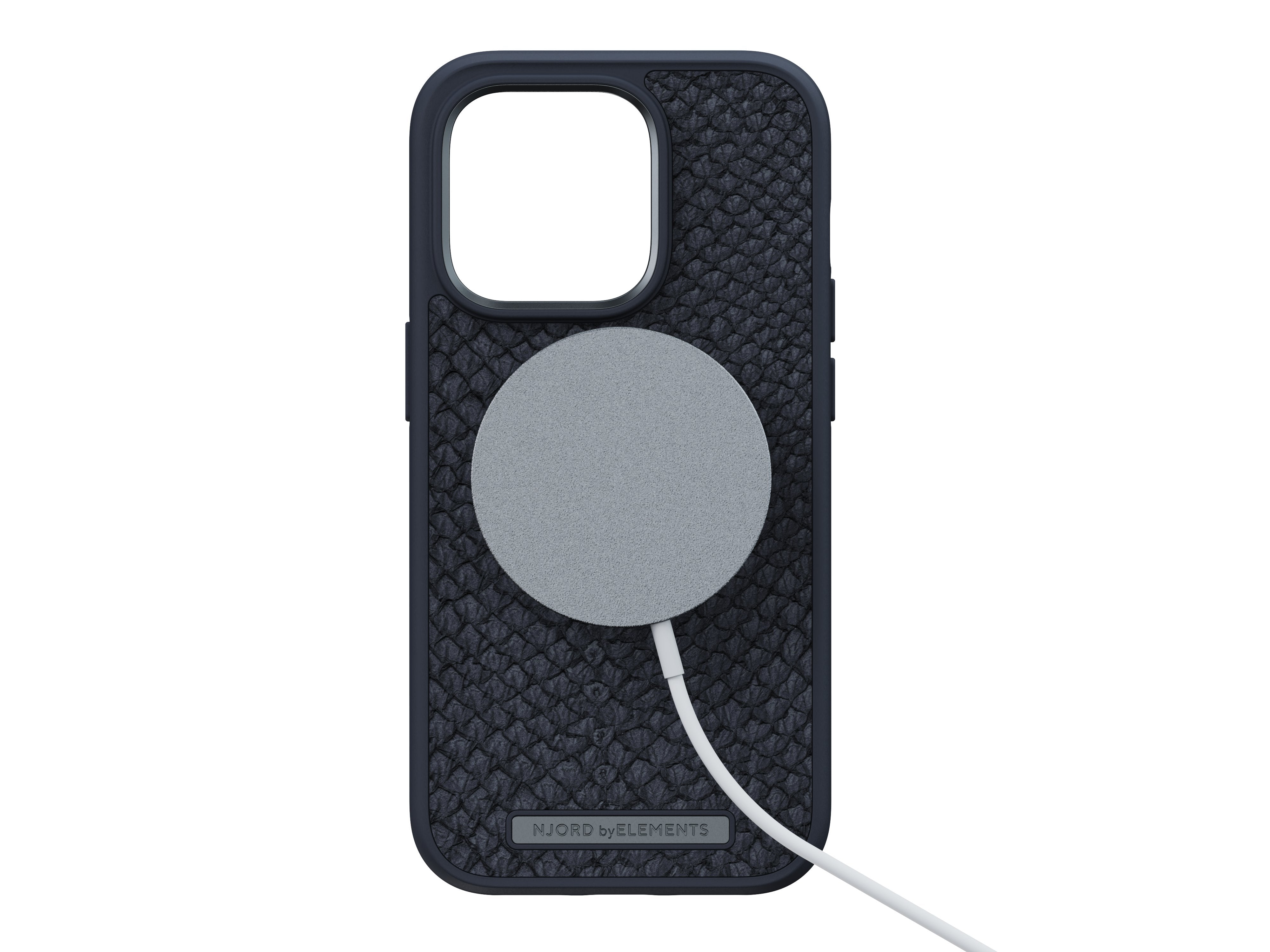 EAN 8720574621129 - Njord byELEMENTS Salmon Leather Magsafe funda para teléfono móvil 15,5 cm (6.1") Negro imagen 3