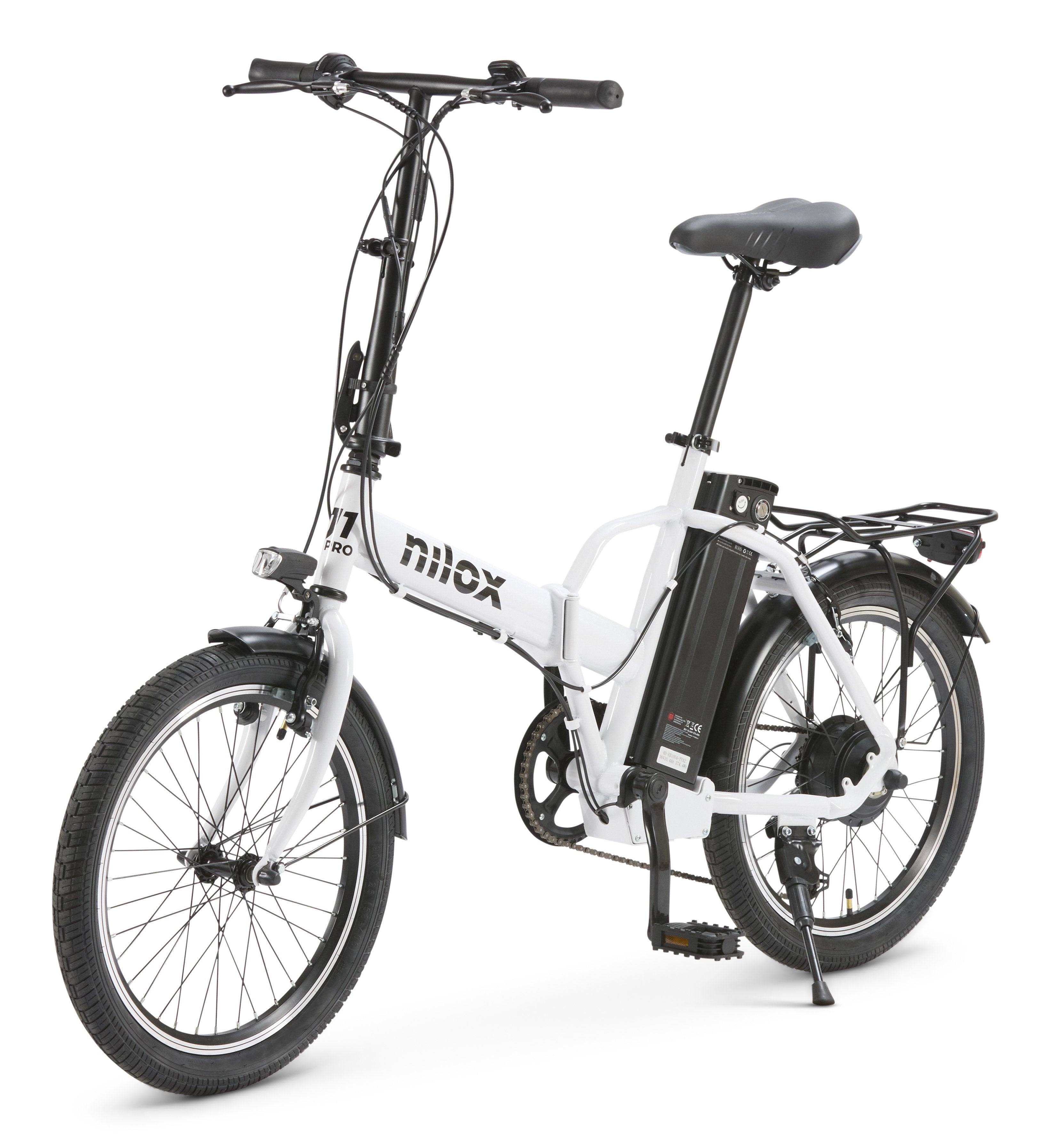EAN 8050162355274 - Nilox URBAN - eBike J1 Pro Blanco Acero 50,8 cm (20") 23,5 kg imagen 6
