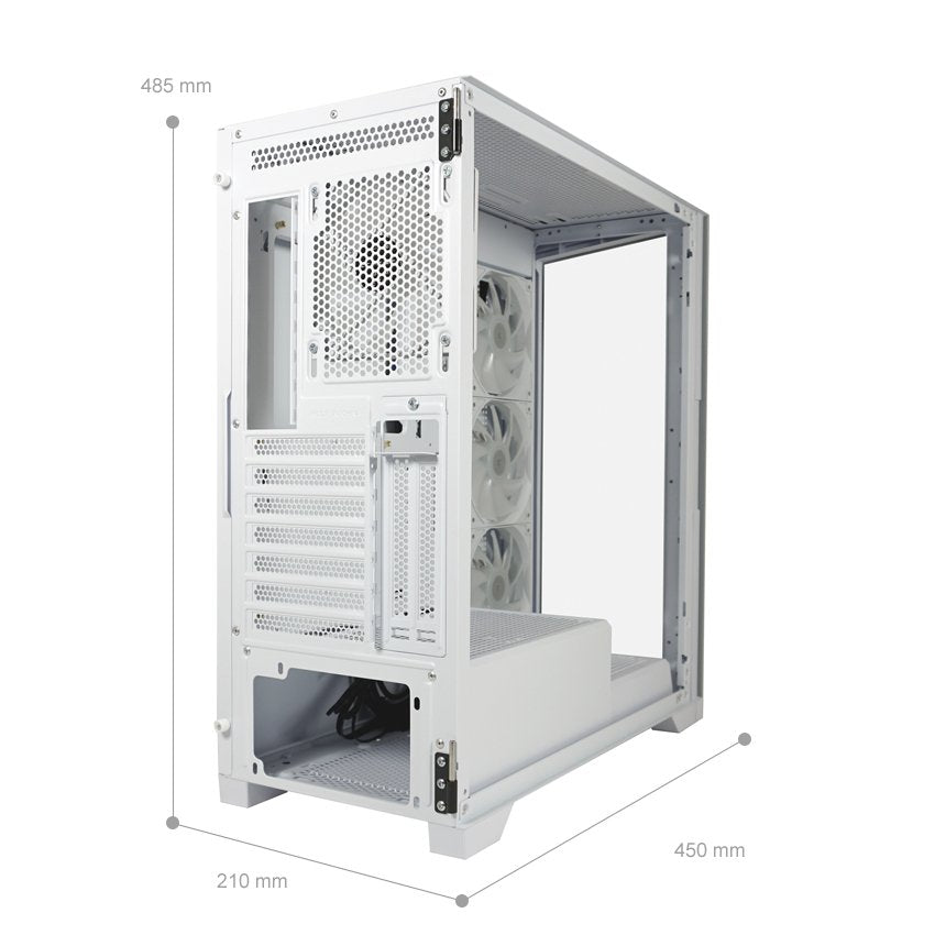 EAN 4260070120251 - LC-Power LC-7041B-ON Midi Tower Blanco imagen 27