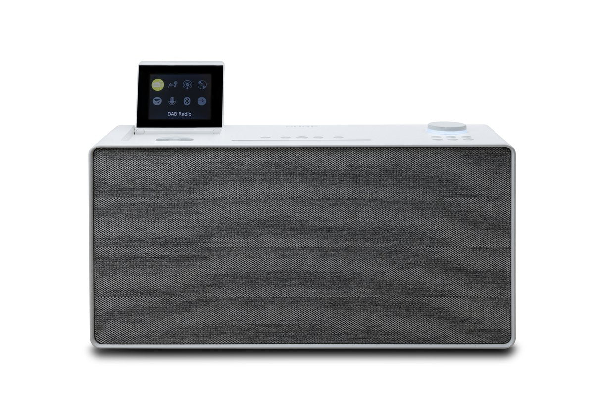 Pure Evoke Home Cotton White / Microcadena 100w Con Altavoces Integrados
