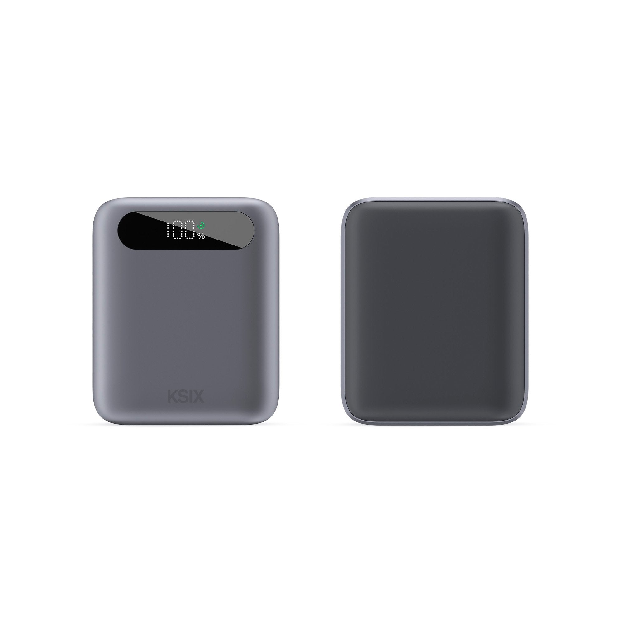 Ksix Bpb10pd22g Gris Powerbank 10.000 Mah Carga Rápida 22,5 W