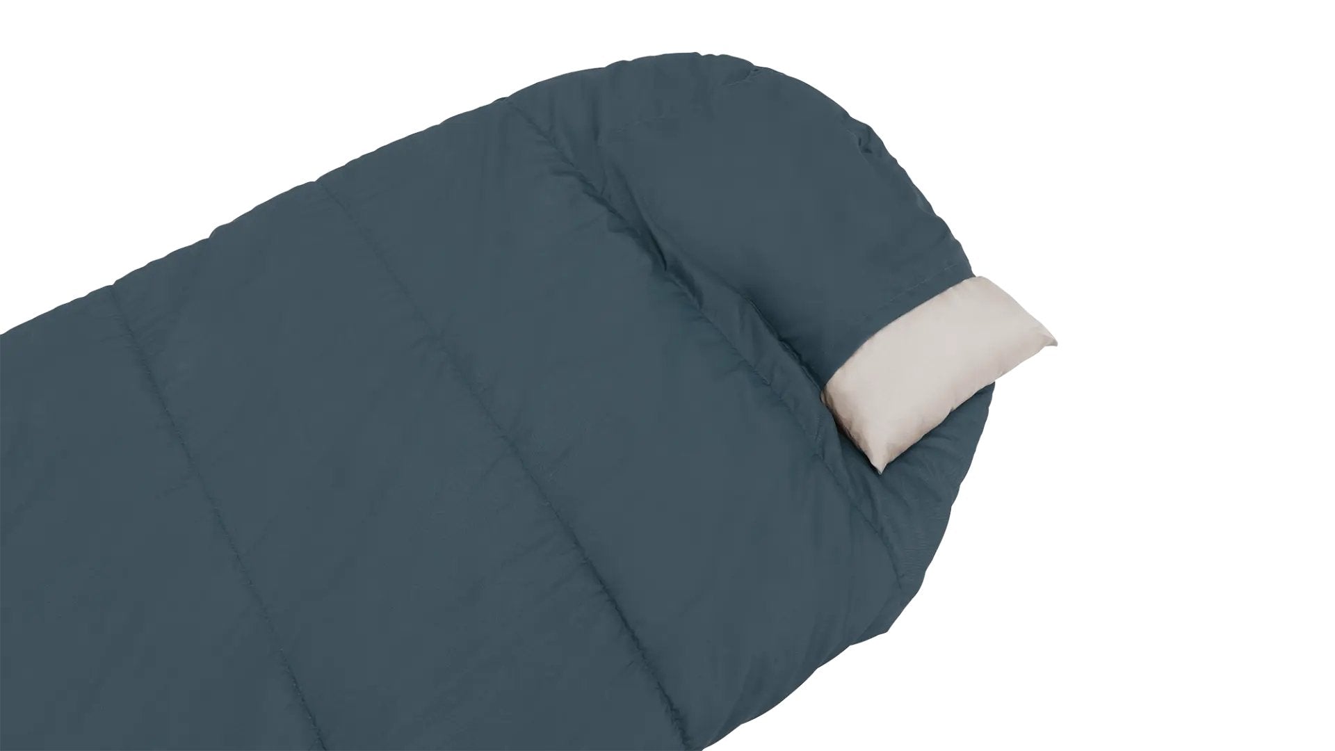 Outwell Campion Lux Sleeping Bag, Left Zipper, Blue