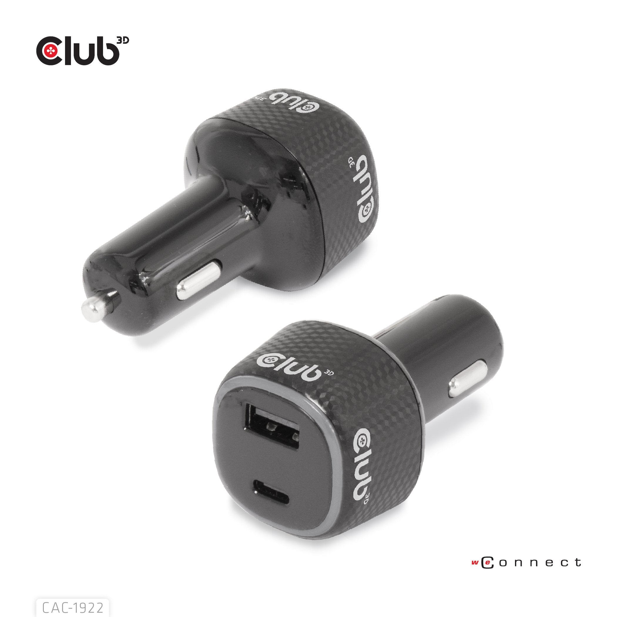 EAN 8719214472795 - CLUB3D CAC-1922 cargador de dispositivo móvil Portátil Negro Encendedor de cigarrillos Auto imagen 9