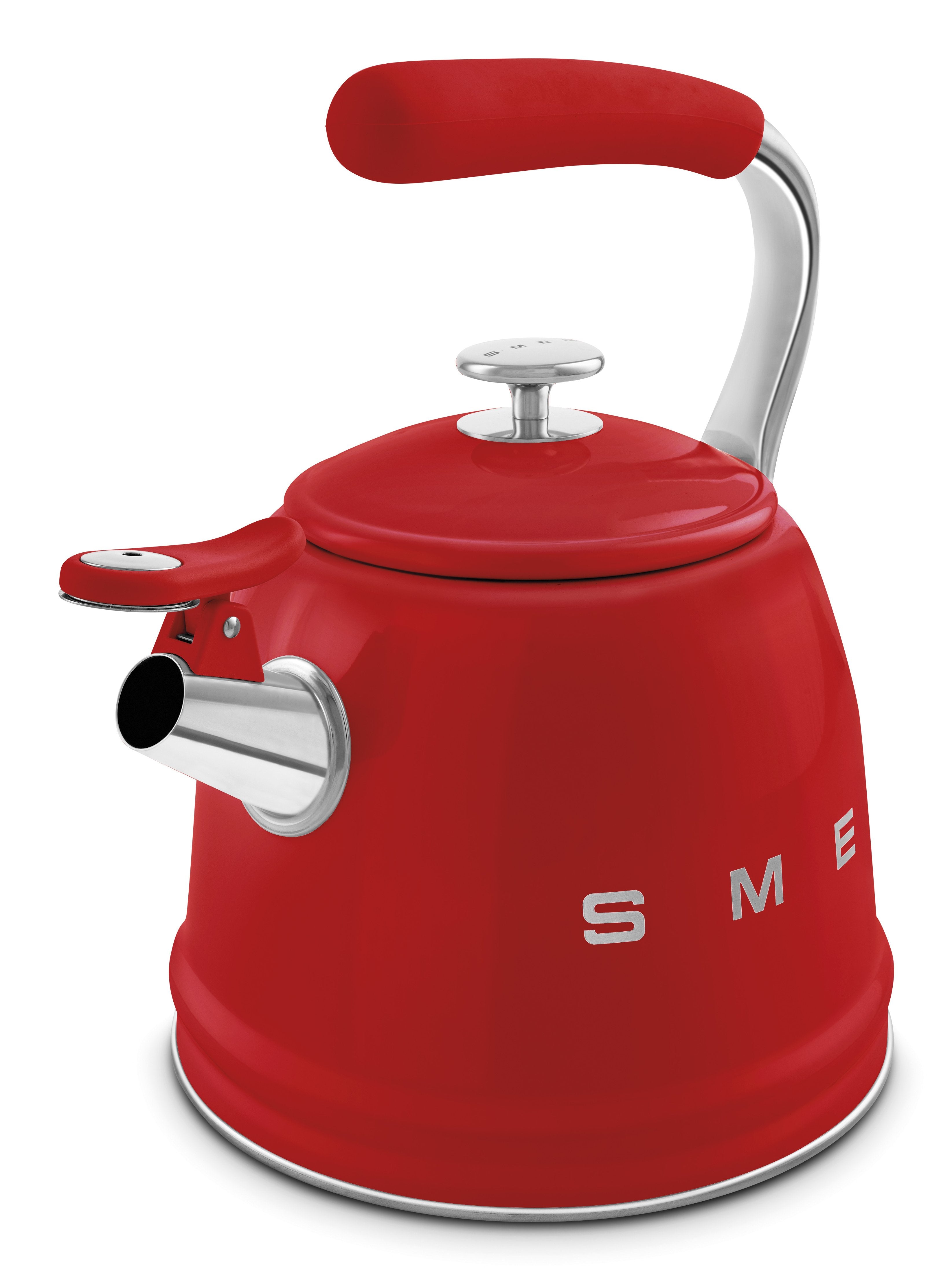 Hervidor De Agua Smeg Estilo Años 50 Rojo Wkf01rd