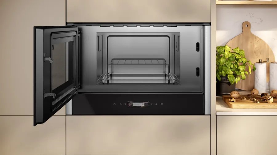 Neff Nl4gr31n1, Microondas Negro/Acero Fino