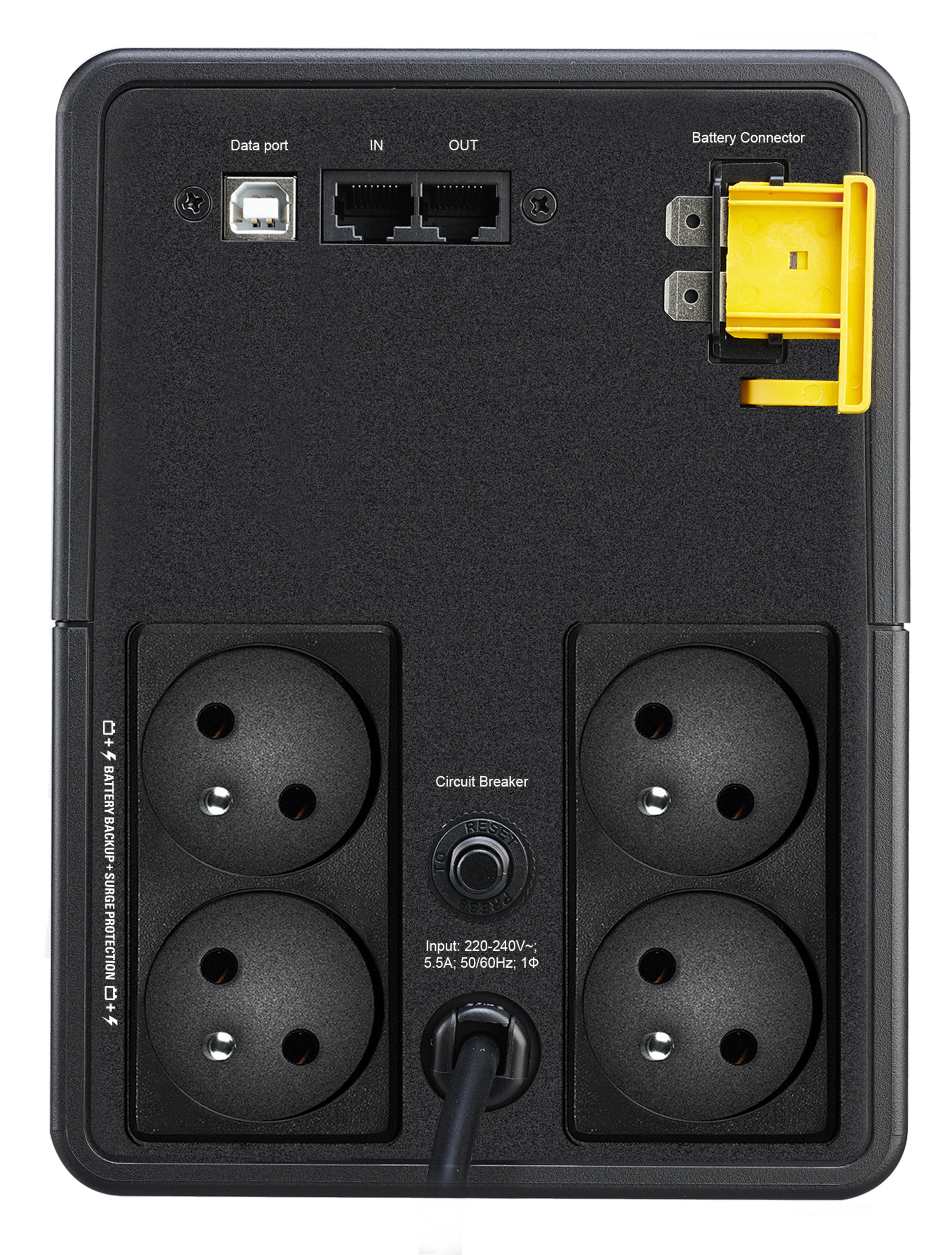 EAN 0731304413578 - APC BX1200MI-FR sistema de alimentación ininterrumpida (UPS) Línea interactiva 1,2 kVA 650 W 4 salidas AC imagen 2