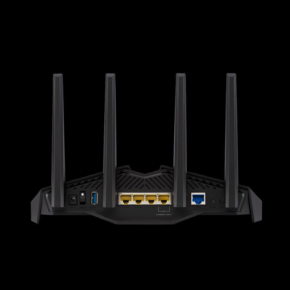 Wireless Router Asus Rt-Ax82u Negro 4804mbps/4xrj45 Lan Gigabit+1xwan/4 Antenas/Wifi 6 90ig05g0-Mo3r10