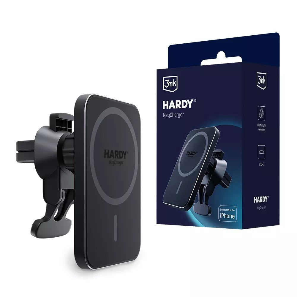 EAN 5903108497398 - 3MK HARDY MagCharger Teléfono móvil Negro USB Cargador inalámbrico Carga rápida Auto imagen 1