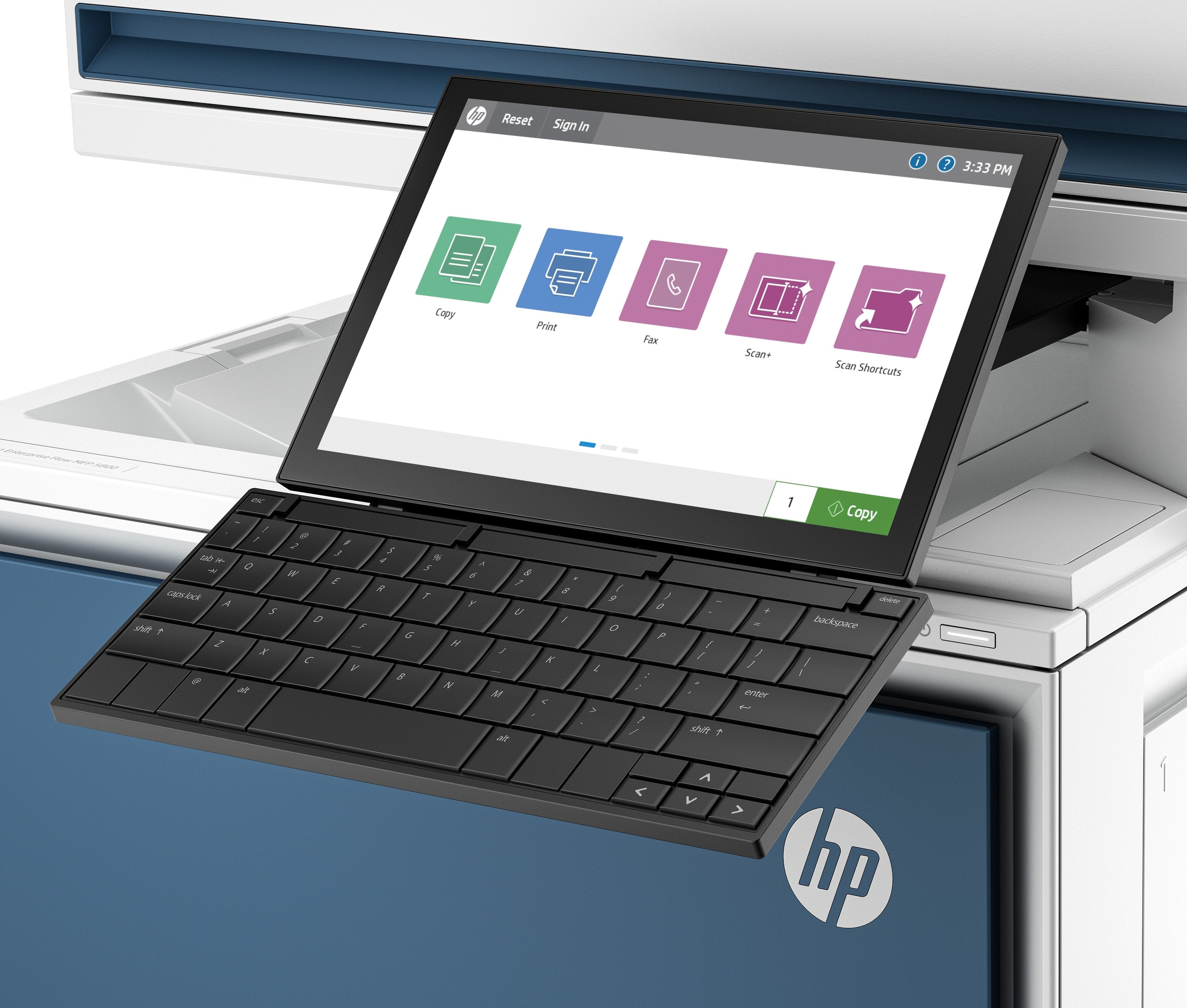 EAN 196337404779 - HP Color LaserJet Enterprise Flow MFP 5800zf Printer Laser A4 1200 x 1200 DPI 43 ppm imagen 8