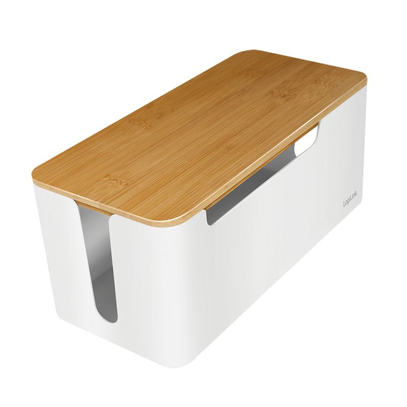 Logilink Kabelbox 320 X 140 X 130 Mm, Weiss
