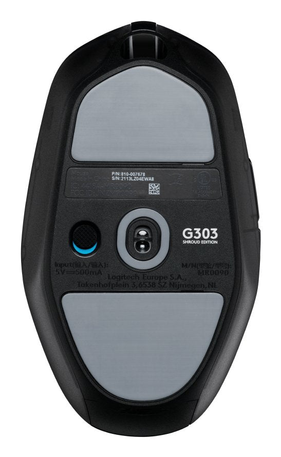 Logitech G G303 Shroud Edition Ratón Juego Mano Derecha Rf Wireless + Bluetooth Óptico 25600 Dpi