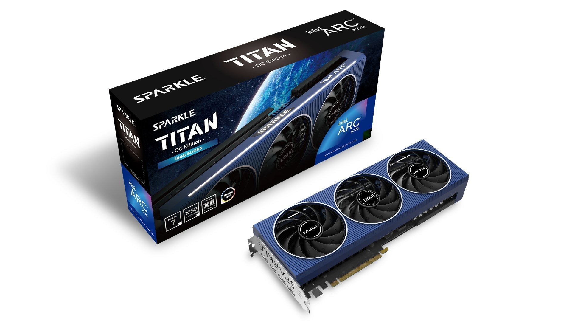 Tarjeta Gráfica Sparkle Intel Arc A770 Titan 16 Gb Gddr6