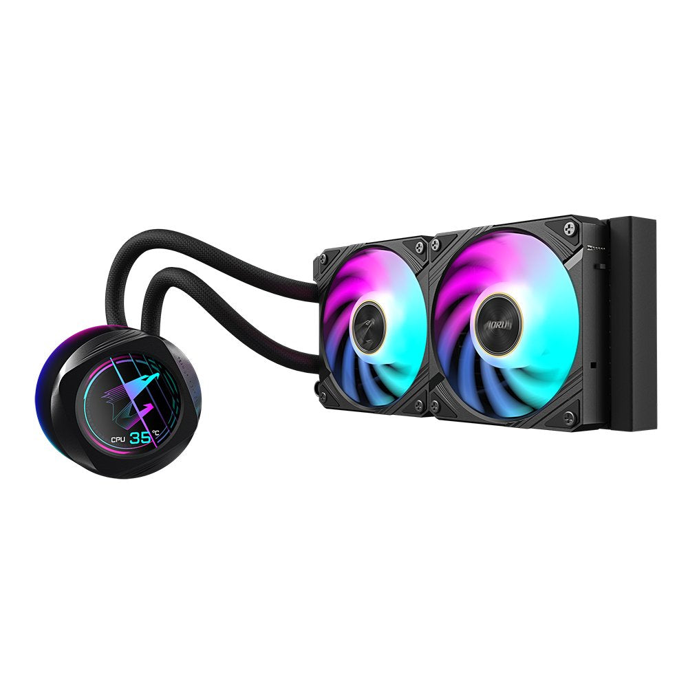 EAN 4719331553944 - GIGABYTE AORUS WATERFORCE X II 240 Procesador Sistema de refrigeración líquida todo en uno 12 cm Negro imagen 3