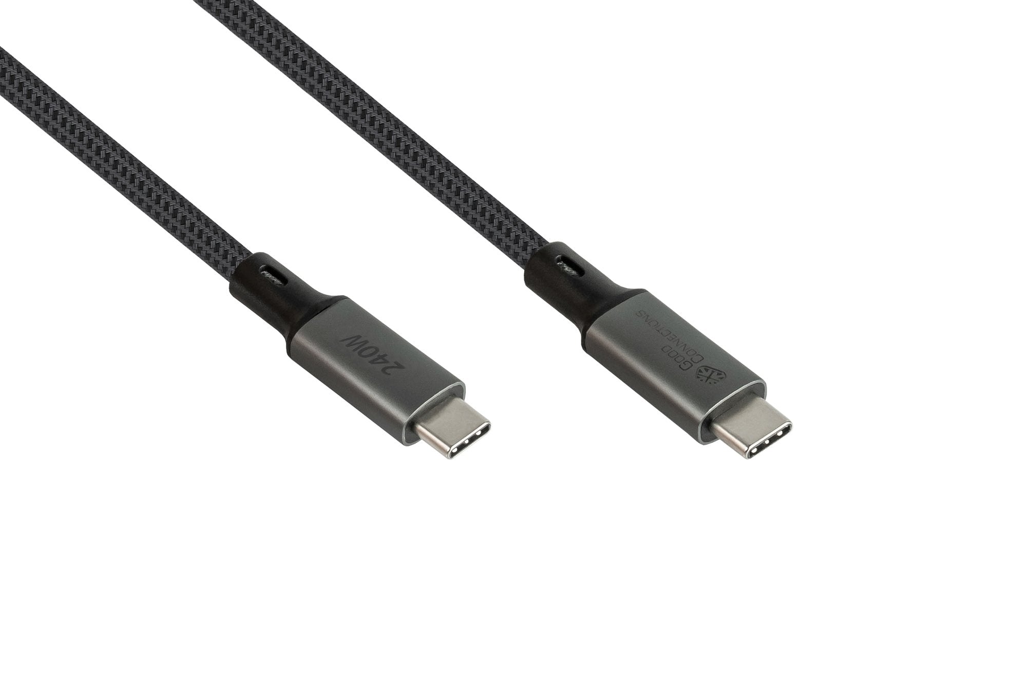 EAN 4014619881413 - Alcasa 2404-TK018A cable USB USB4 Gen 3x2 1,8 m USB C Grafito imagen 1