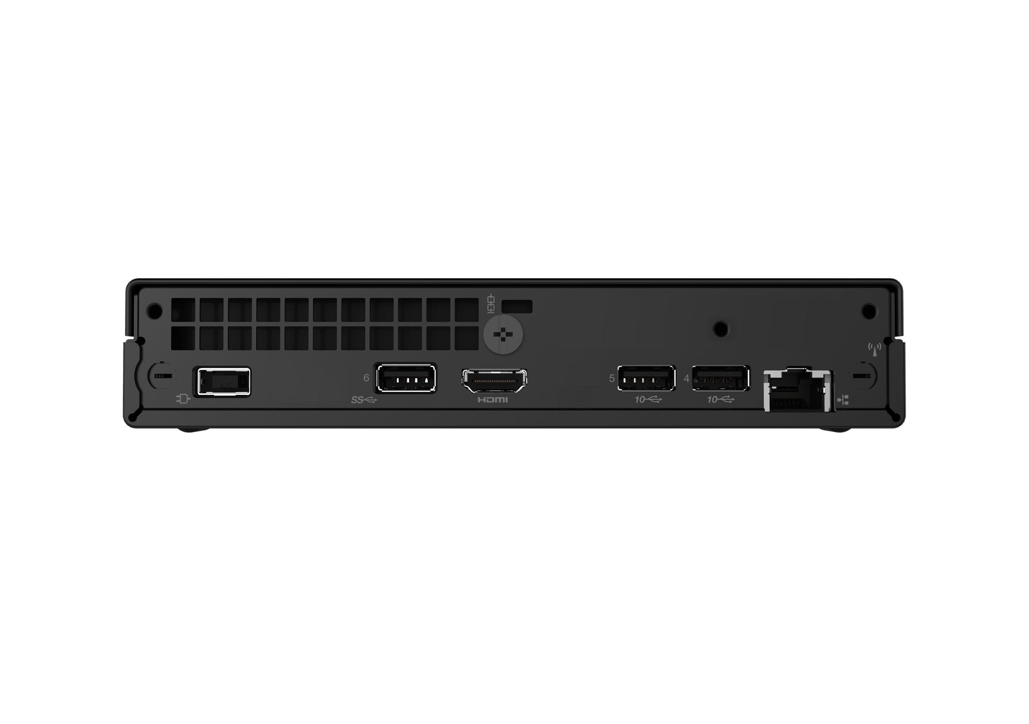 Lenovo Thinksmart Tiny Kit Kit De Videoconferencia (Consola Con Pantalla Táctil Sistema Del Ordenador) Con 1 Year Lenovo Premier Support Negro Azabache Power Adapter Included