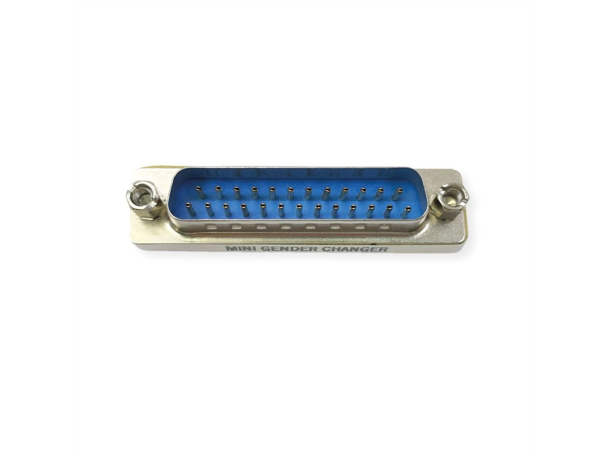 Value Mini Gender Changer, 25pol. Stecker-Stecker