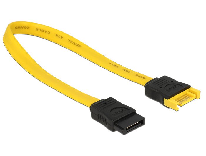 Delock Cable De Extensión Sata 6 Gb/S Macho > Sata Hembra