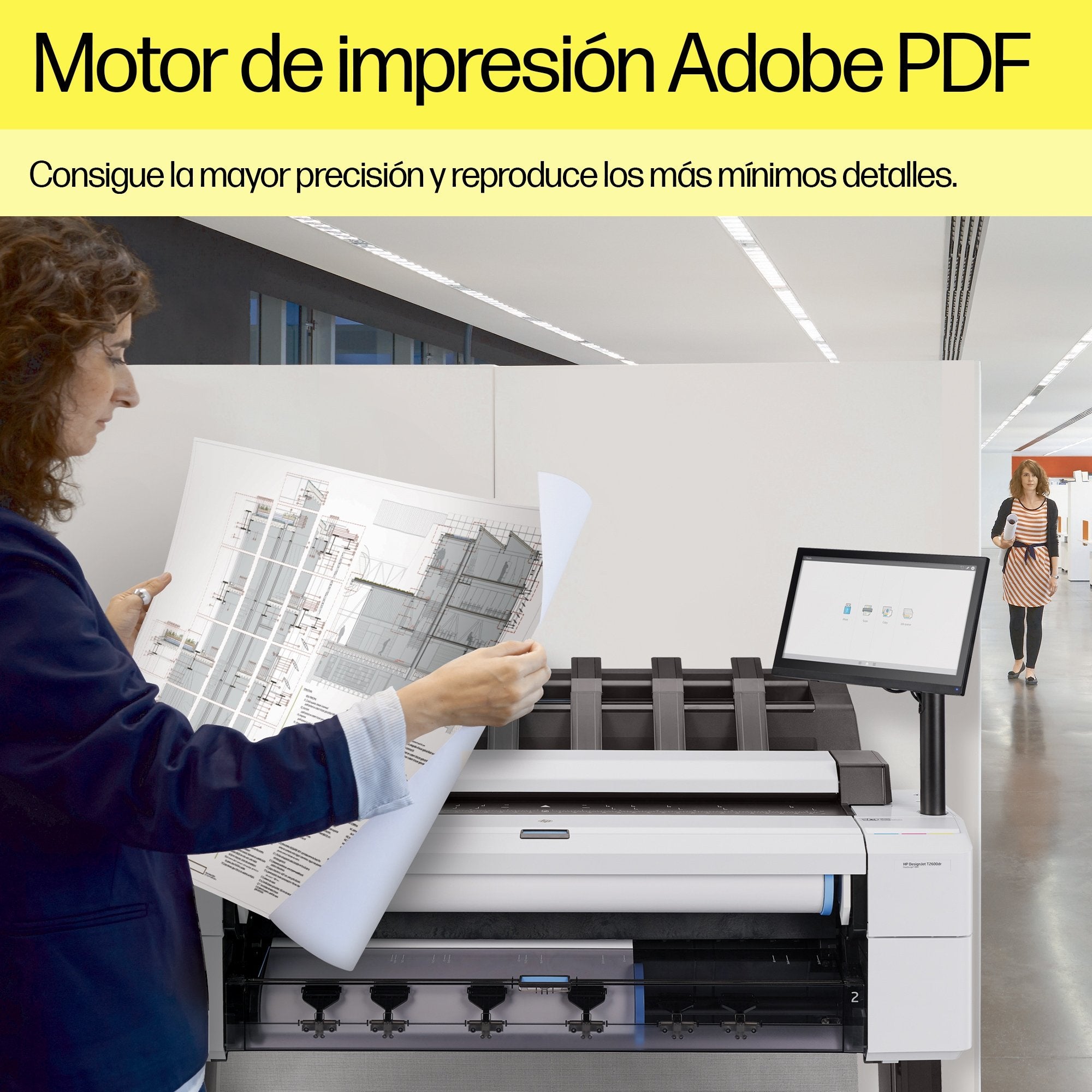 EAN 193905891405 - HP Designjet T2600 36-in PostScript Multifunction Printer impresora de gran formato Inyección de tinta tér imagen 10