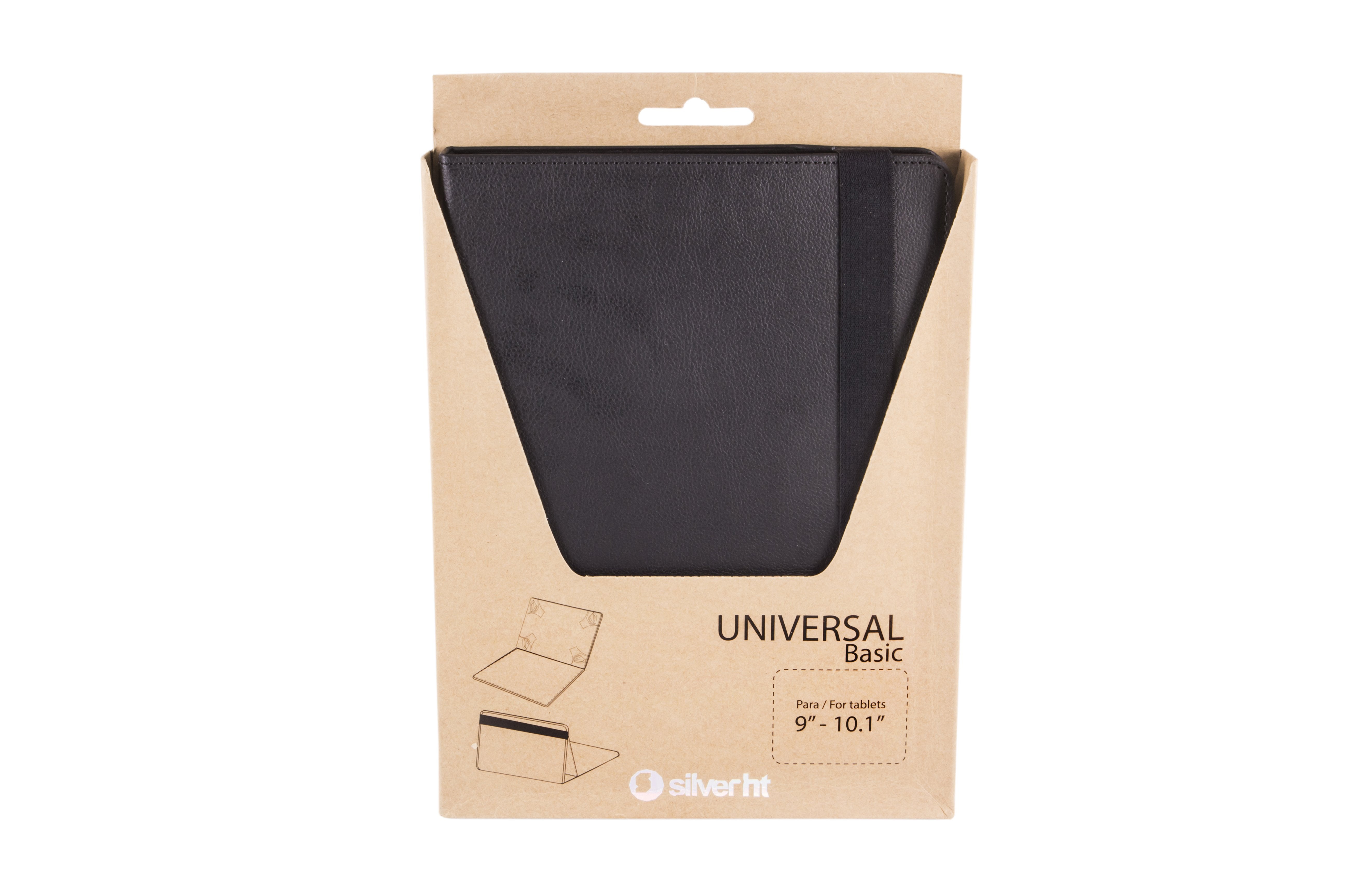 Funda Universal Basica Silver Ht Para Tablet 9-10.1"Negro