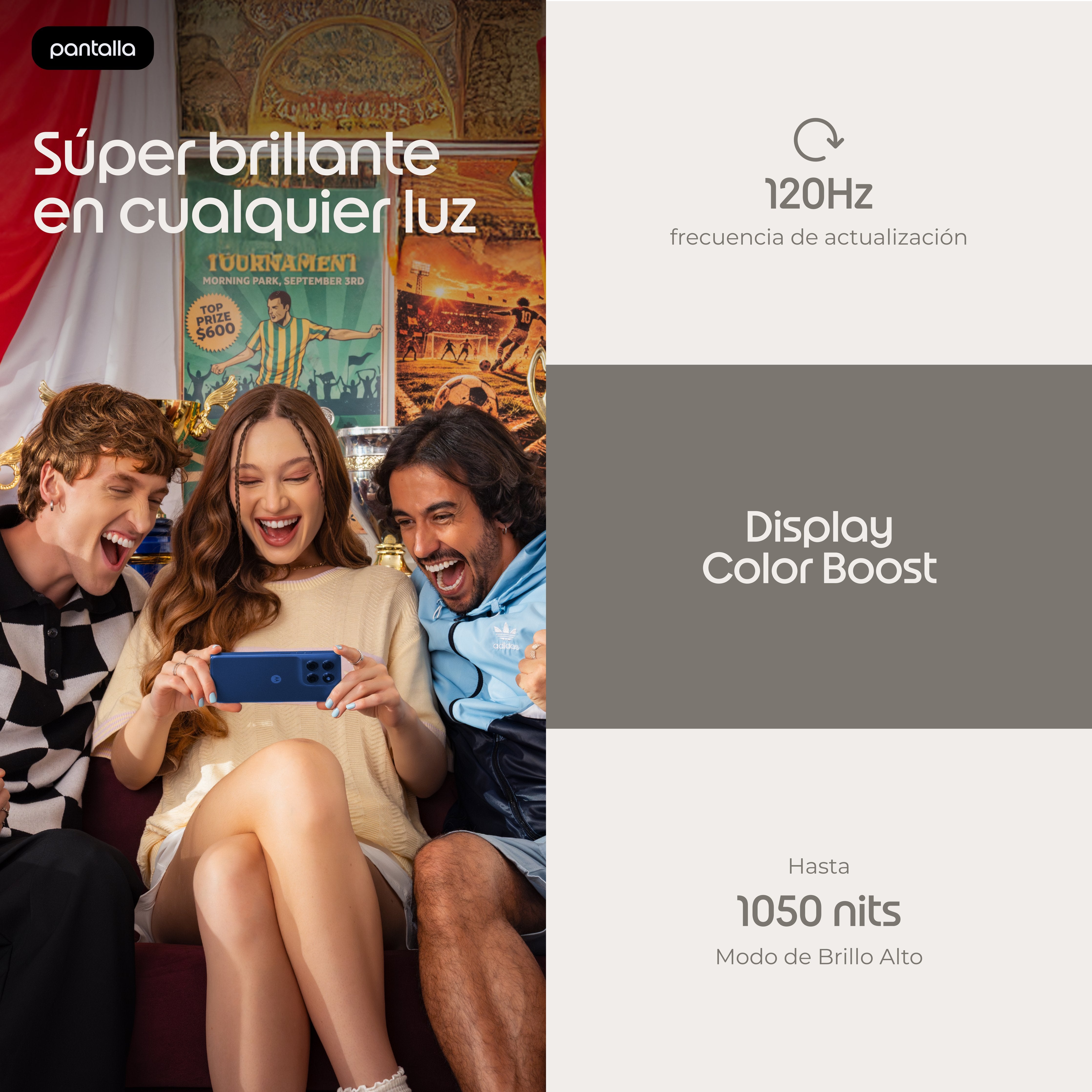 EAN 0840493620503 - Motorola moto g47 16,9 cm (6.67") SIM doble Android 16.0 5G USB Tipo C 8 GB 128 GB 5200 mAh Azul imagen 10