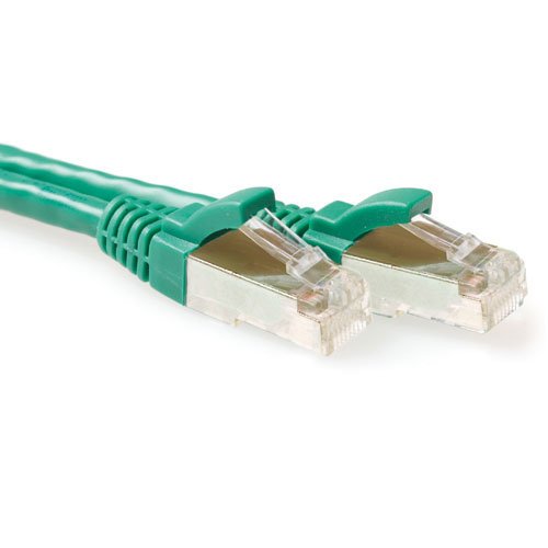 Verde 25 Meter Lszh Sftp Cat6a Patch Cable Snagless With Rj45 Connectors