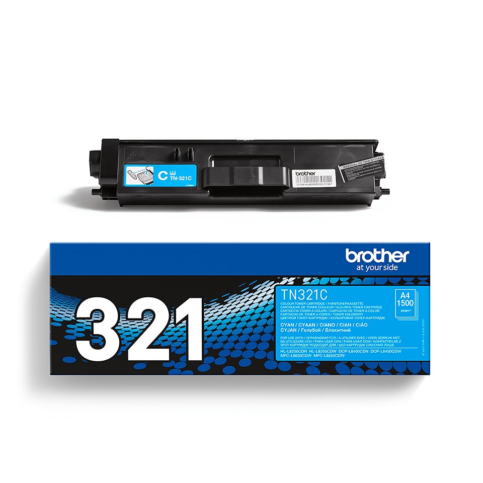 EAN 4977766734981 - Brother TN-321C cartucho de tóner 1 pieza(s) Original Cian imagen 3