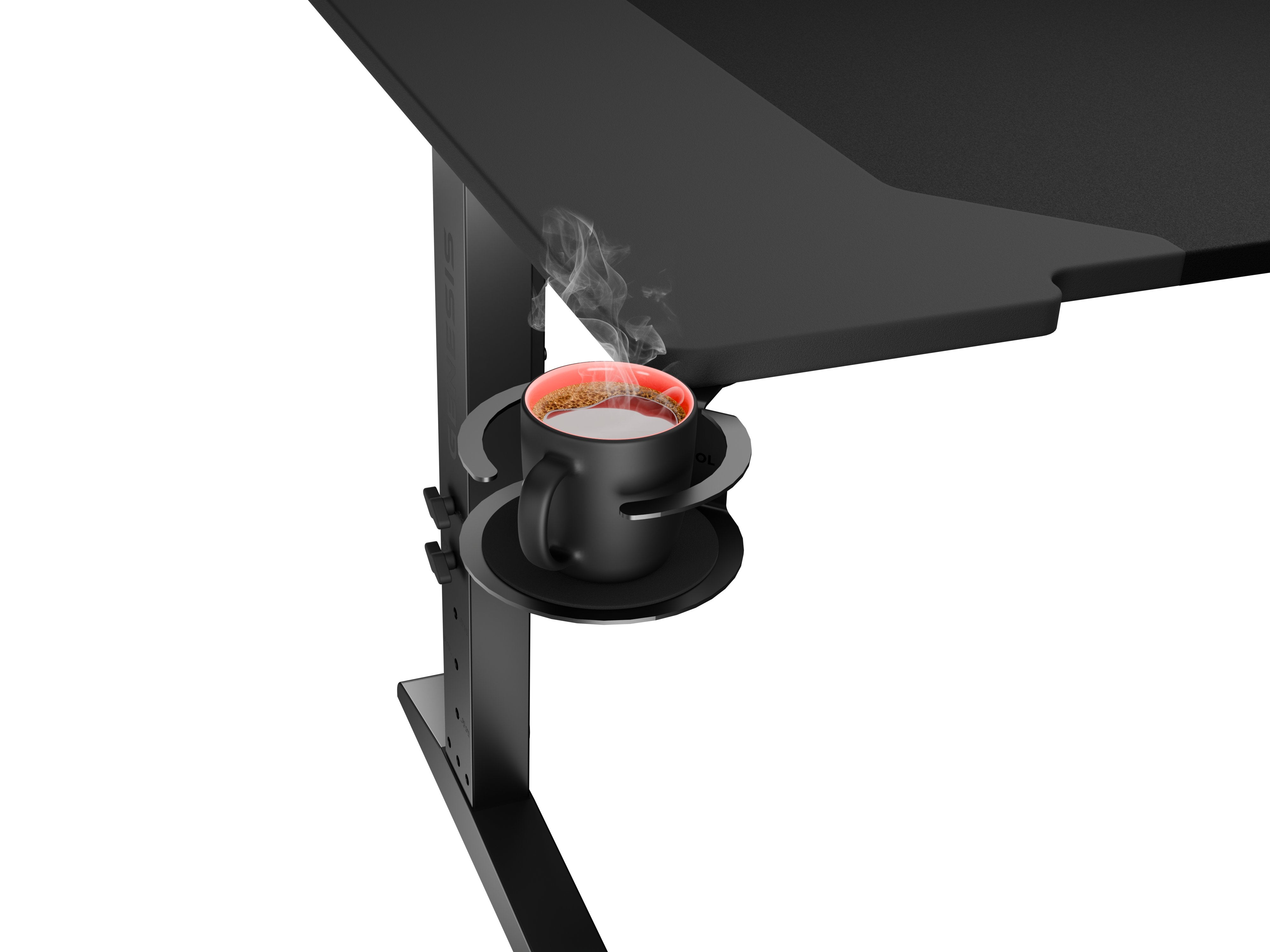 Mesa Gaming Genesis Holm Modular 120 Rgb Negro 120x75 Cm