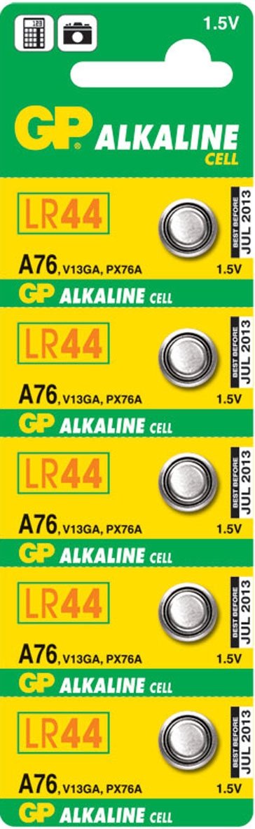 Pilas Gp Batteries Alkaline Cell A76 Batería De Un Solo Uso Alcalino