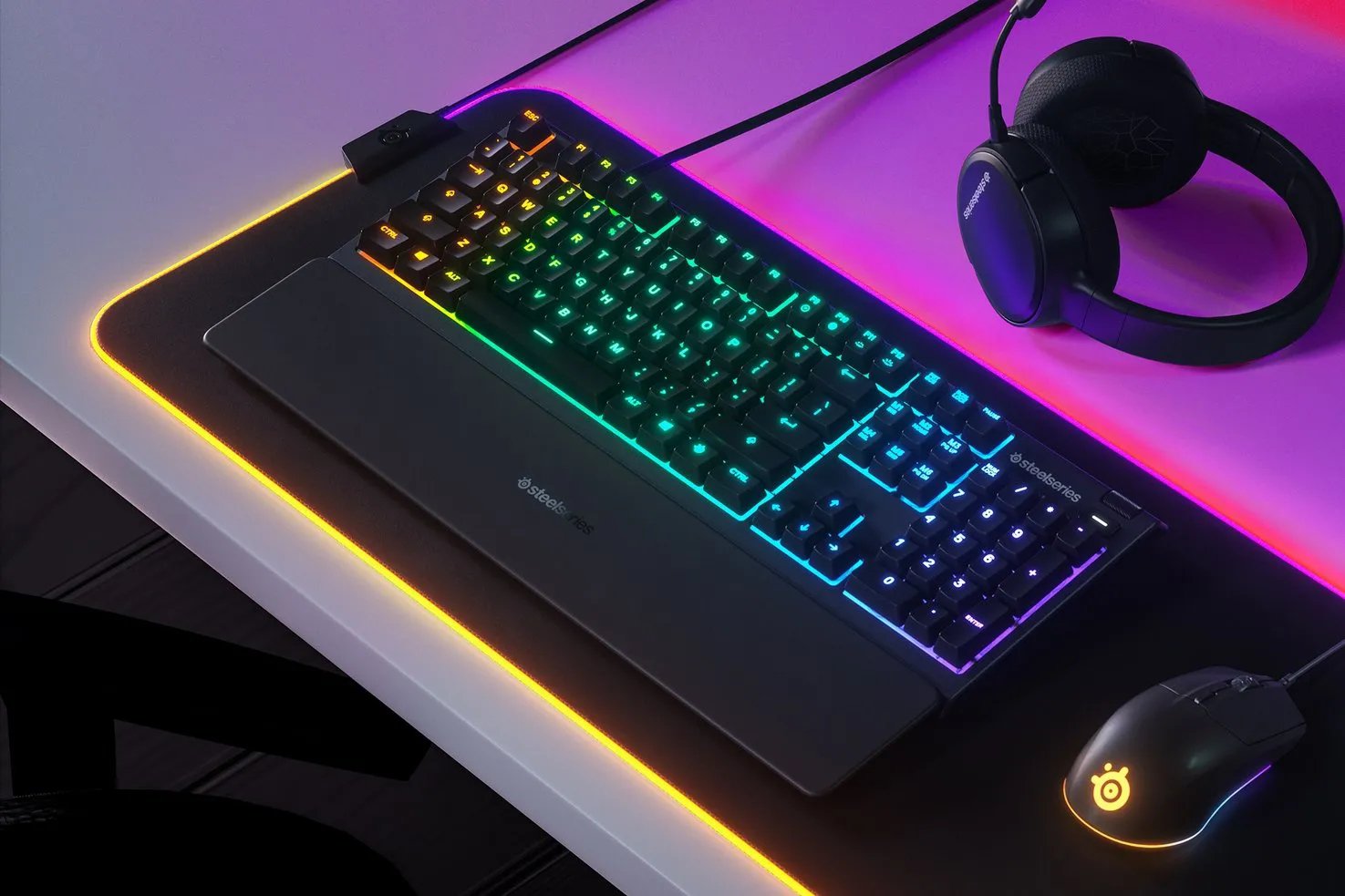 EAN 5707119038980 - Steelseries APEX 3 teclado Juego USB QWERTY Portugués Negro imagen 6