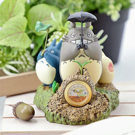 Baile Dondoko Reloj De Mesa Figura 10 Cm Mi Vecino Totoro Studio Ghibli